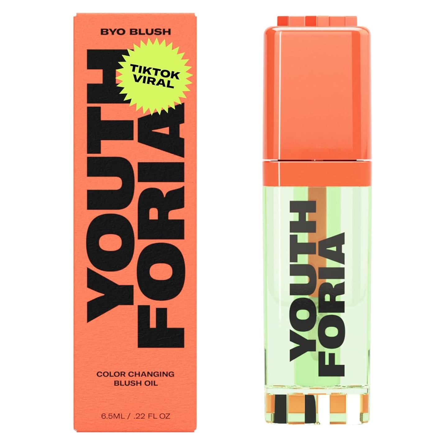 Rubor Aceite Youthforia BYO Cambia Color pH Natural 40g