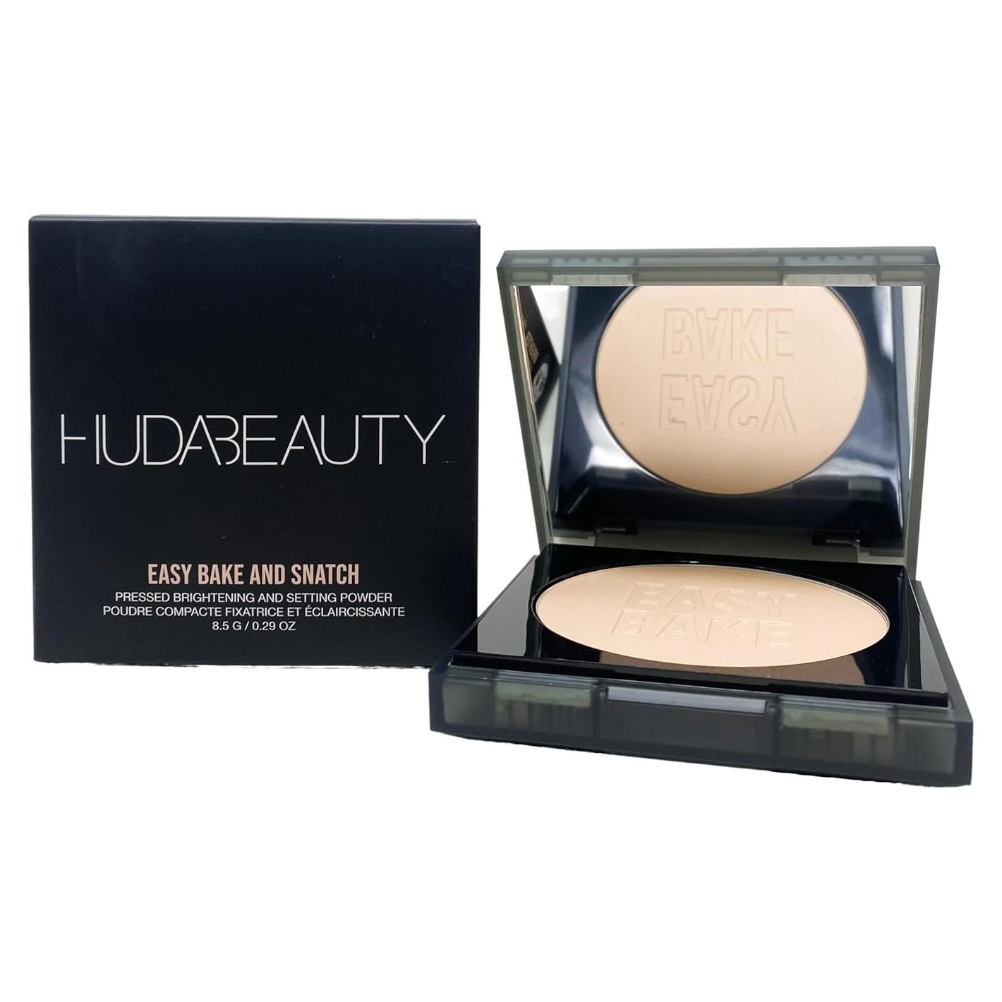 Huda Easy Bake Polvo Presionado Iluminador 8.5g Durazno