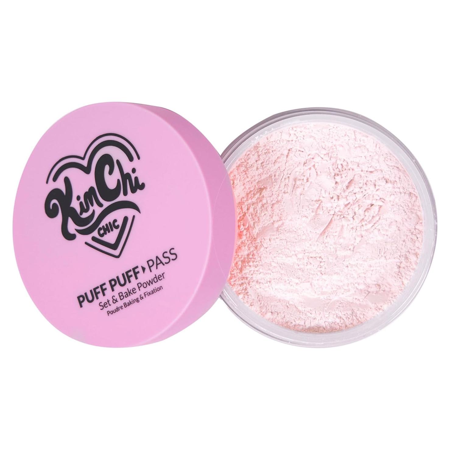 Set de Maquillaje Kimchi Chic Beauty Puff Puff Pass Rosa