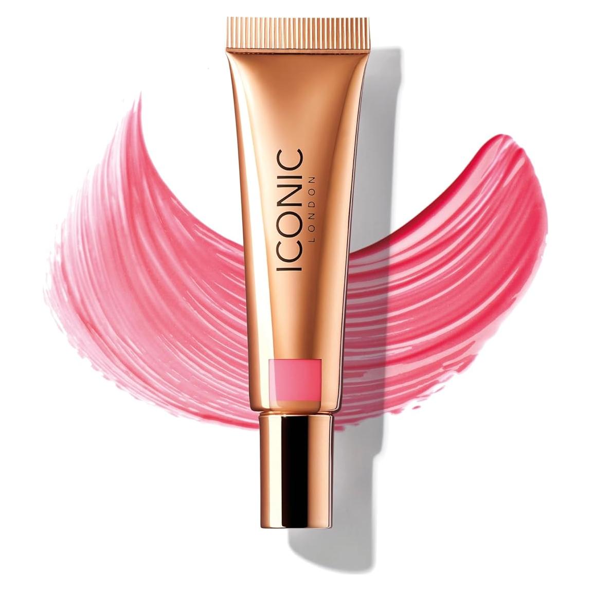 Rubor Líquido en Crema ICONIC LONDON 12.42 ml Rosa Brillante