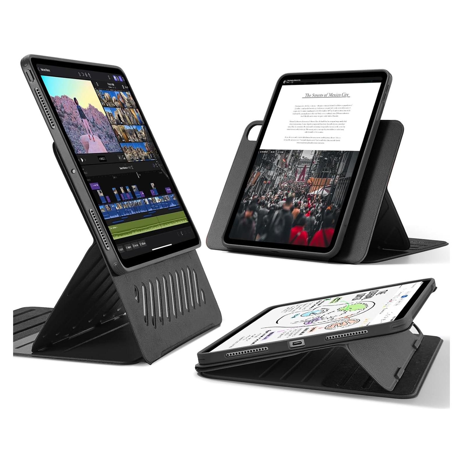 Funda Rotativa ESR para iPad Pro 13" (2024) Negra