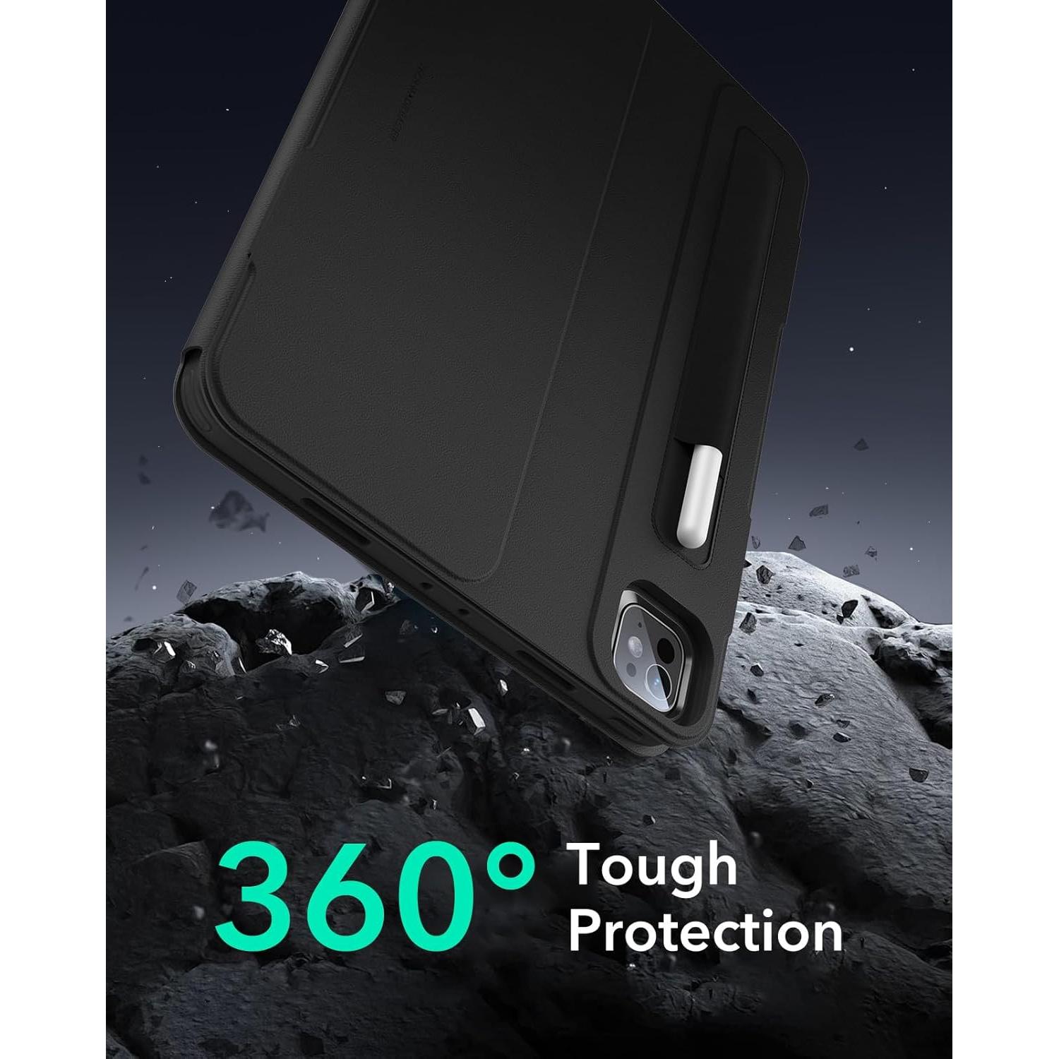 Funda Rotativa ESR para iPad Pro 13" (2024) Negra