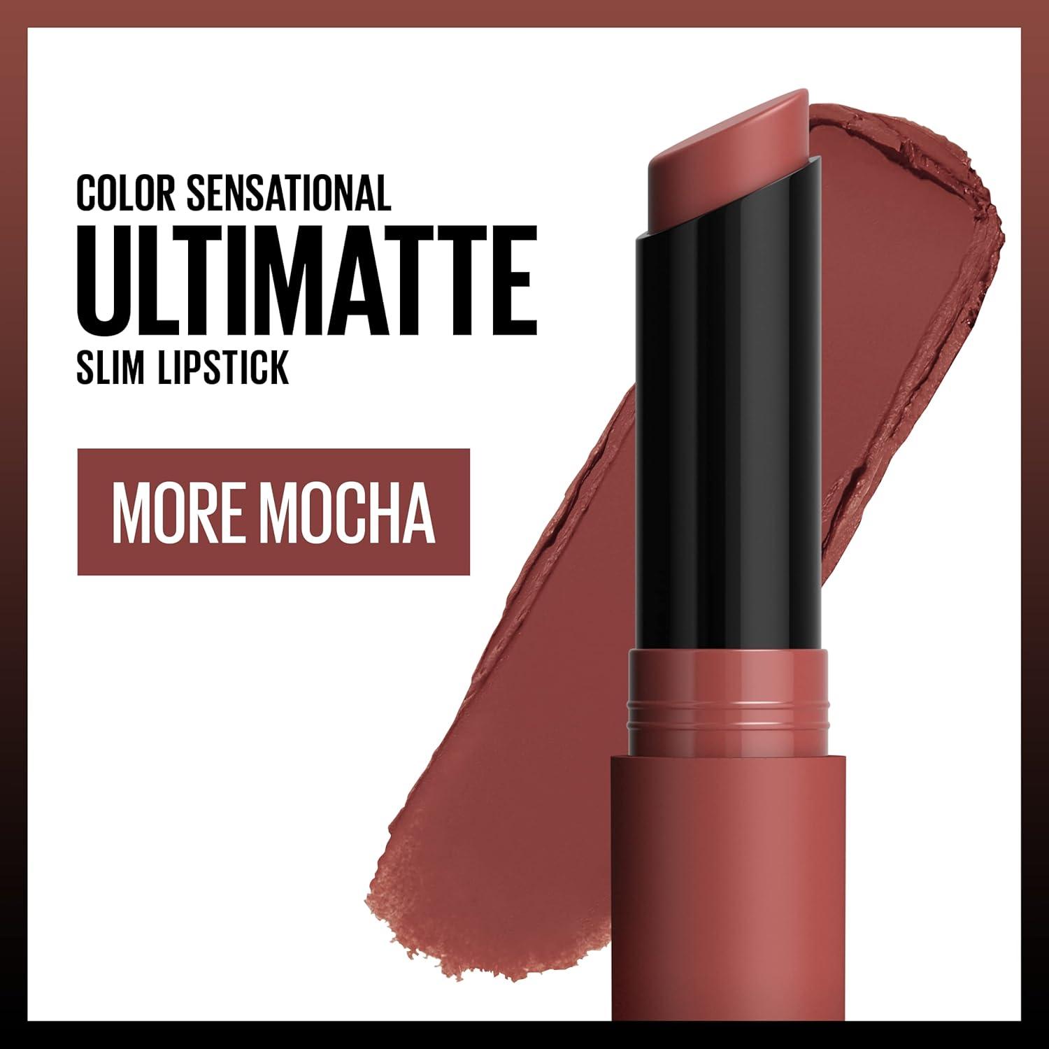 Labial Mate Maybelline Color Sensational Ultimatte Más Mocha 1.7g