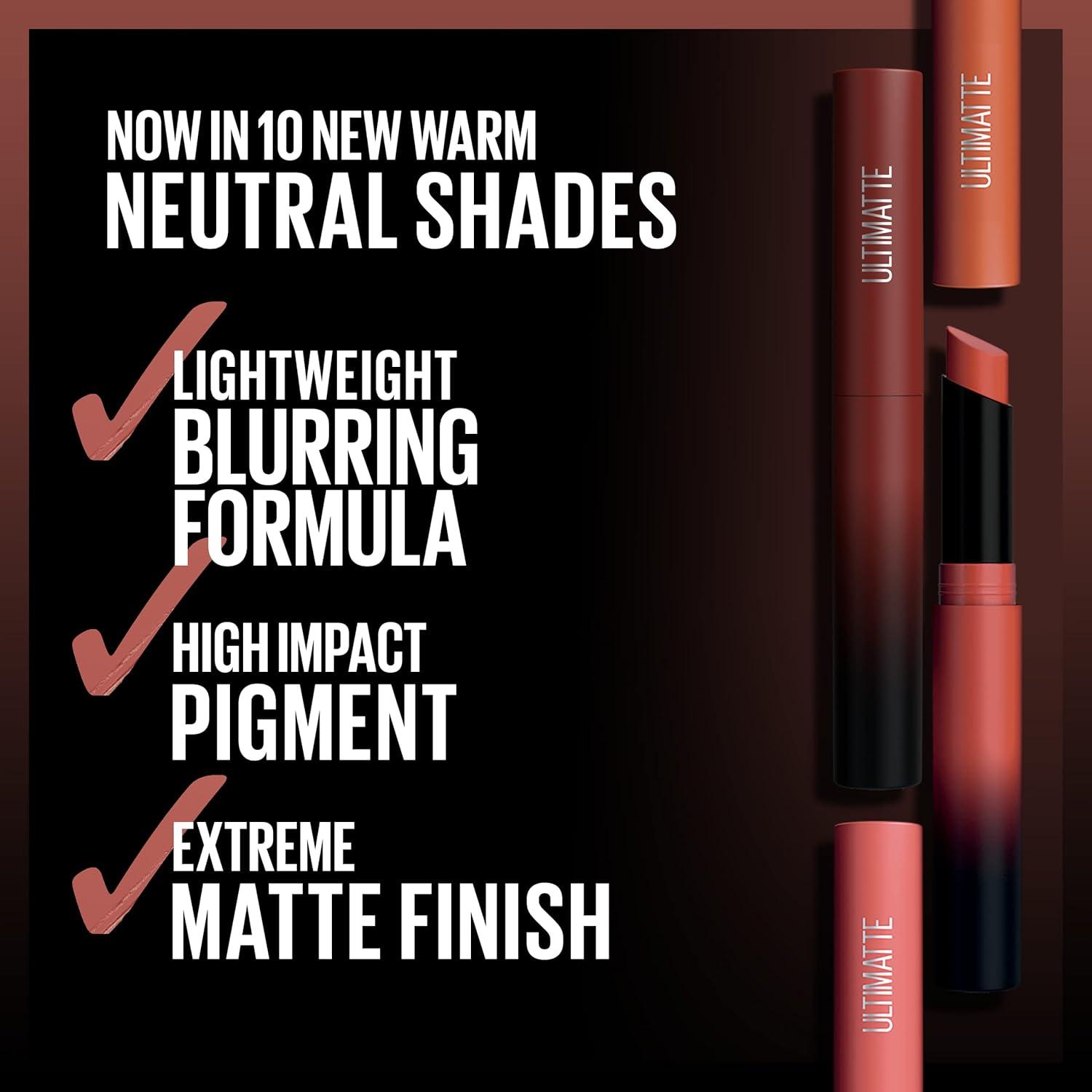 Labial Mate Maybelline Color Sensational Ultimatte Más Mocha 1.7g