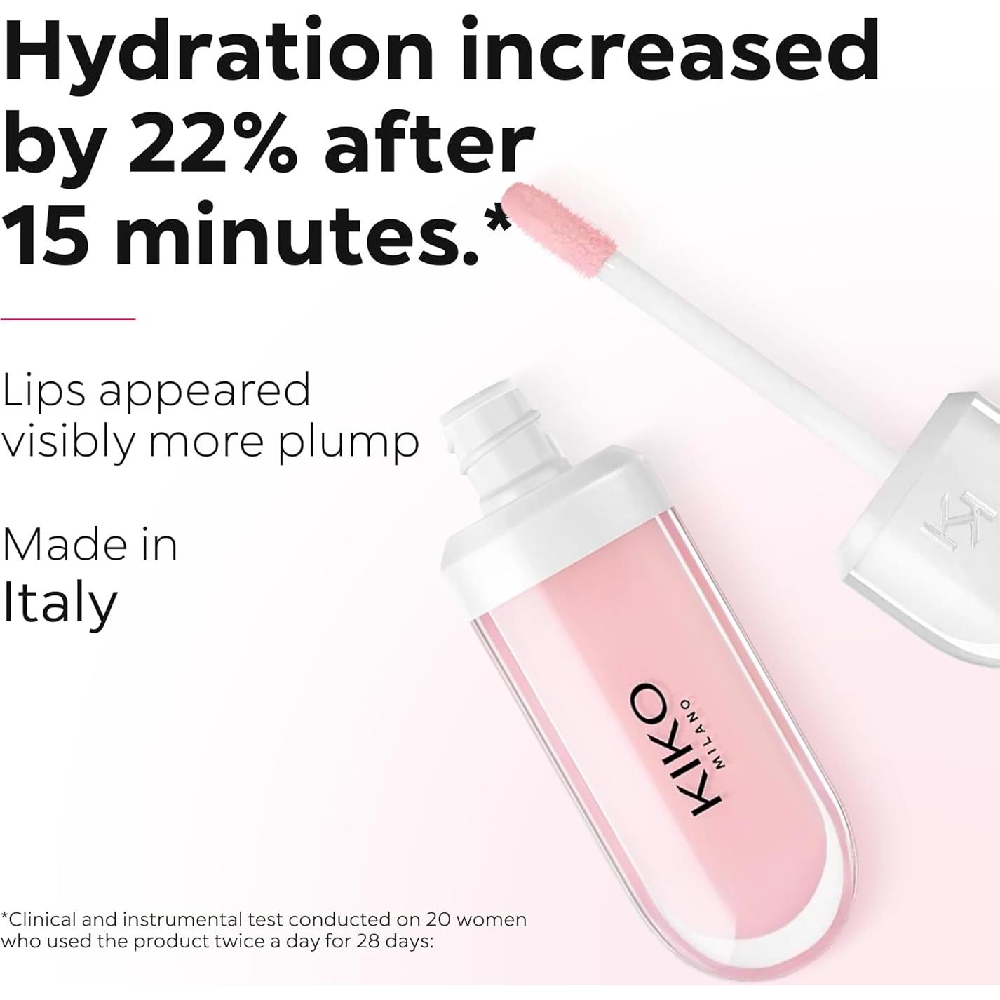 Crema Labial Voluminizadora Kiko Milano Rosa Tutu 6.53g