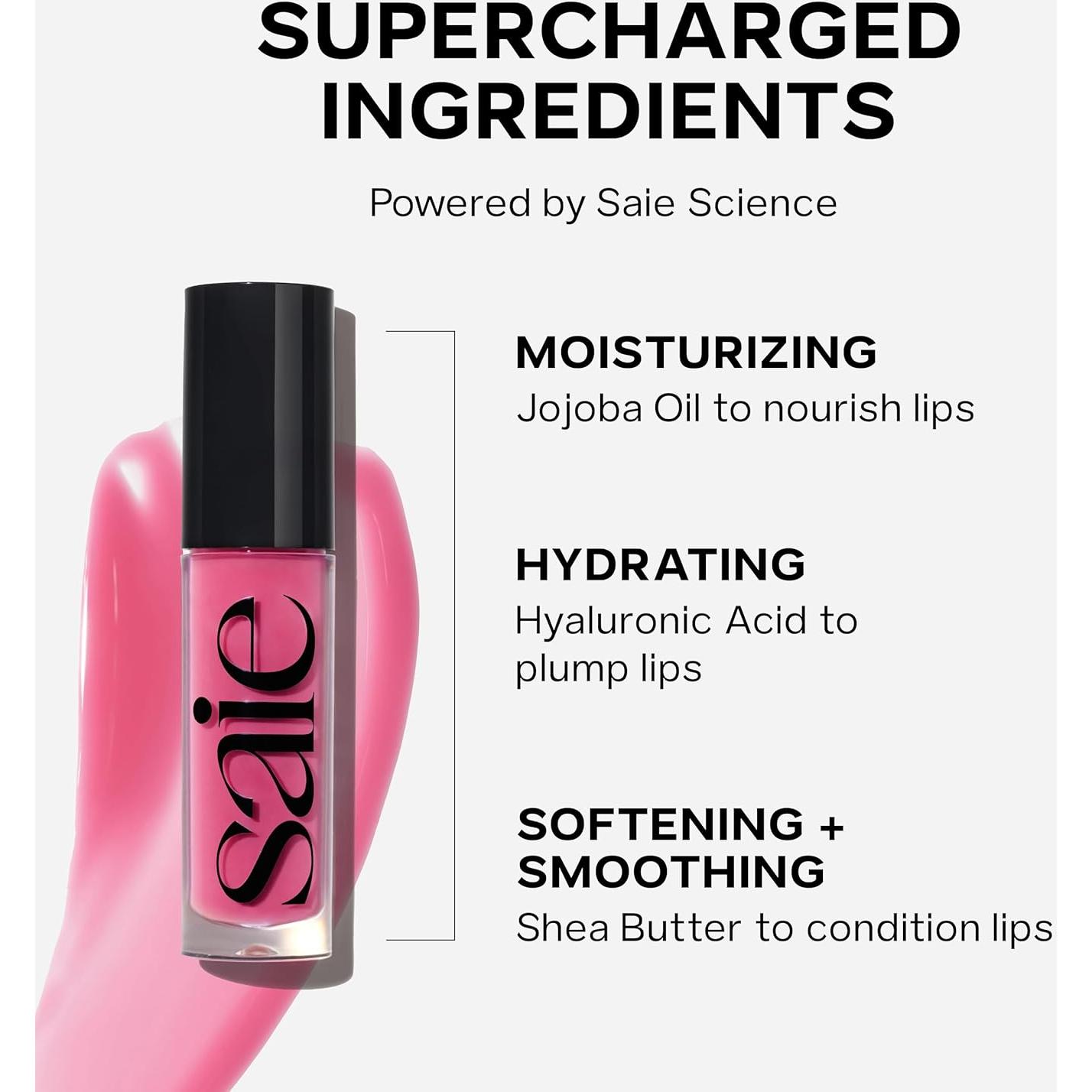 Glossybounce Saie - Brillo Hidratante Labial Tinte Híbrido 4.5g