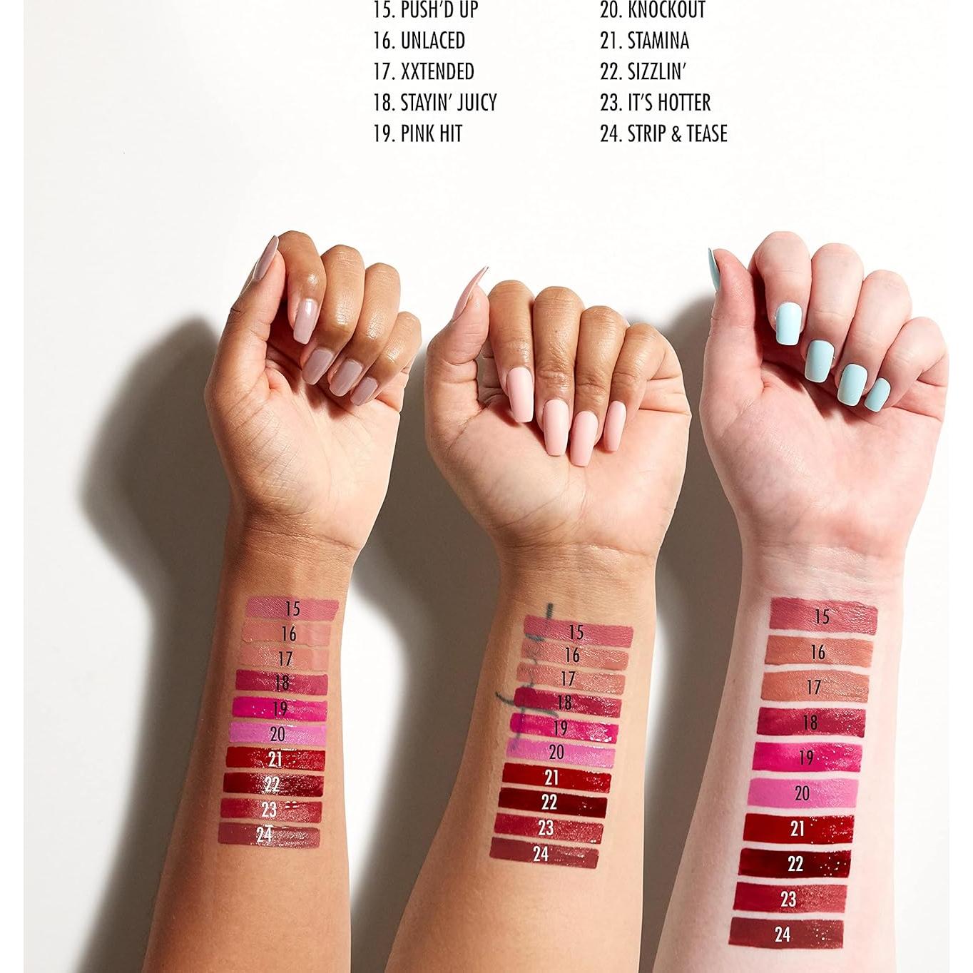 Labial Líquido Mate NYX Lip Lingerie XXL 3.85 ml Rosa Claro