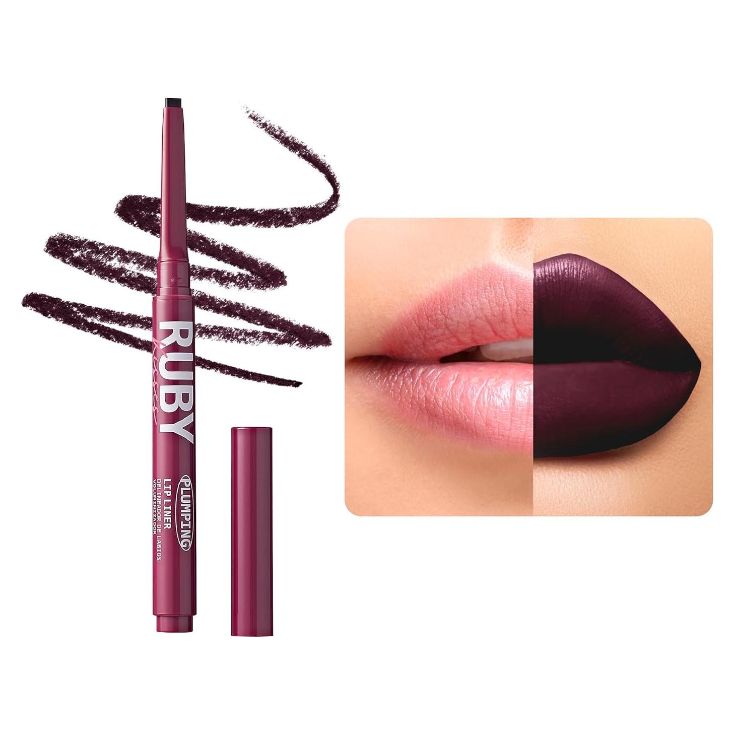 Lápiz Labial Ruby Kisses Baya Ciruela Efecto Voluminizador