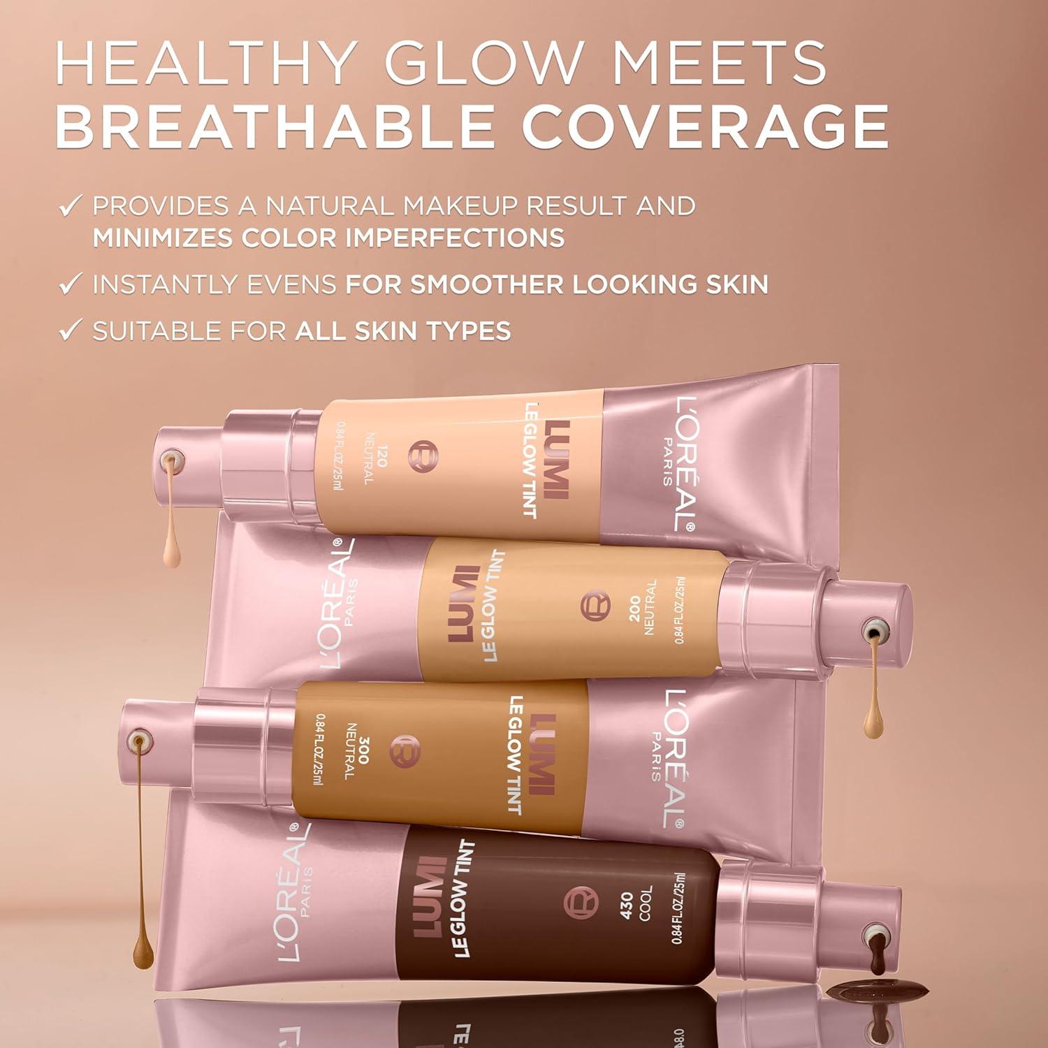 L'Oreal Paris Lumi Le Glow Skin Tint 25.1 ml - Tinte Hidratante Neutral 200