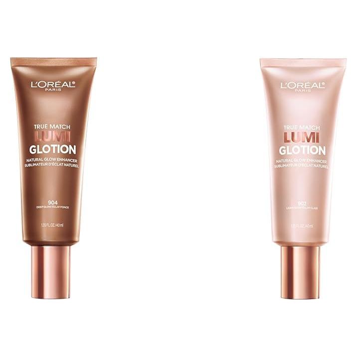 Iluminador y Bronceador L'Oréal Paris Lumi Glotion 2 Piezas