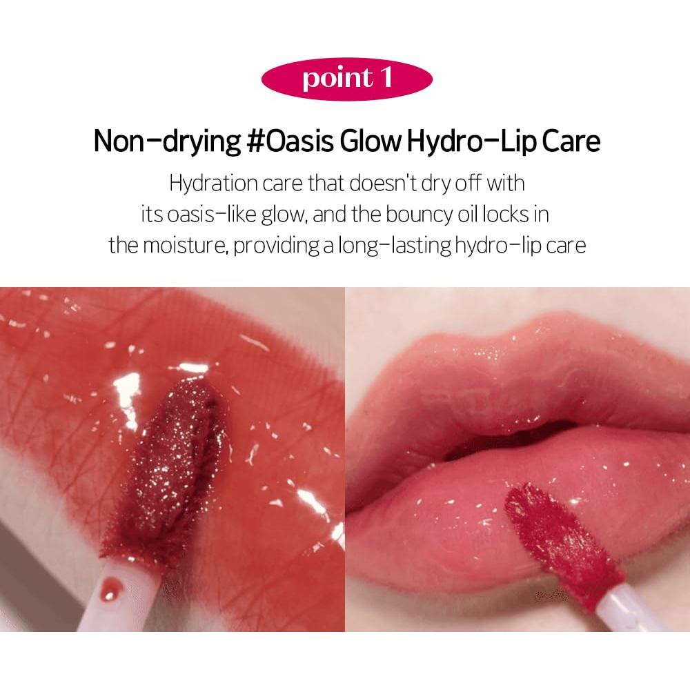 Tinte de Labios Glowy ETUDE Rosa Aromatizado 9cm 3.11g Vegano