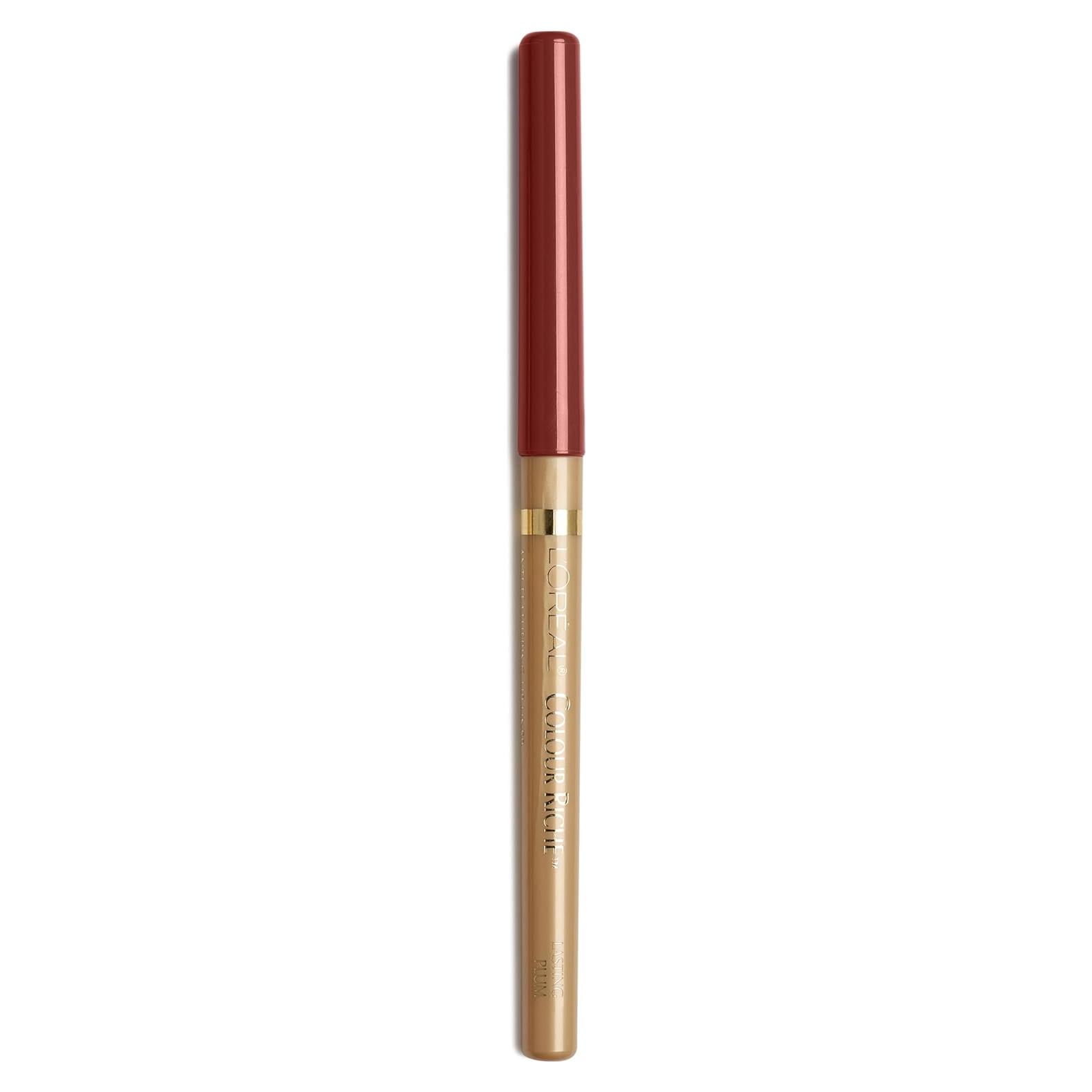 Lápiz de Contorno de Labios L'Oreal Paris Colour Riche Ciruela