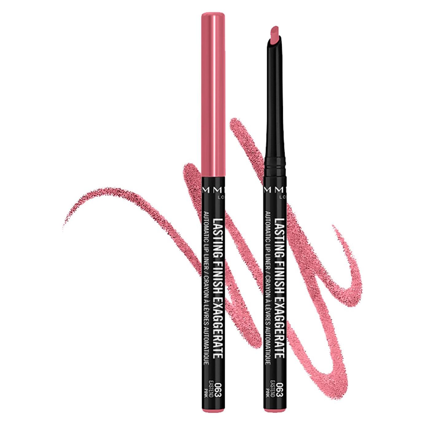 Lápiz Labial Automático Rimmel Lasting Finish 63 Rosa Eastend 0.28g