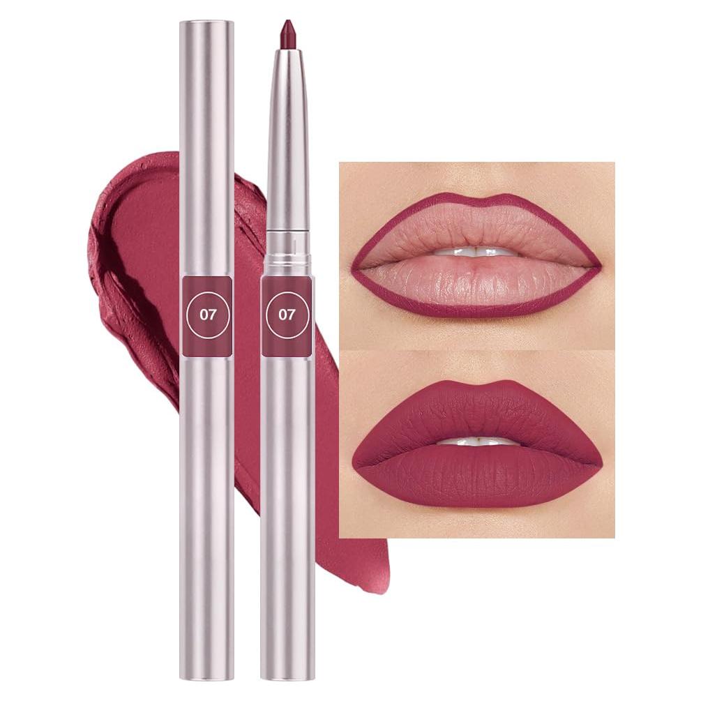 Delineador de Labios Retráctil FeiCuiYun 07#Ciruela Mate