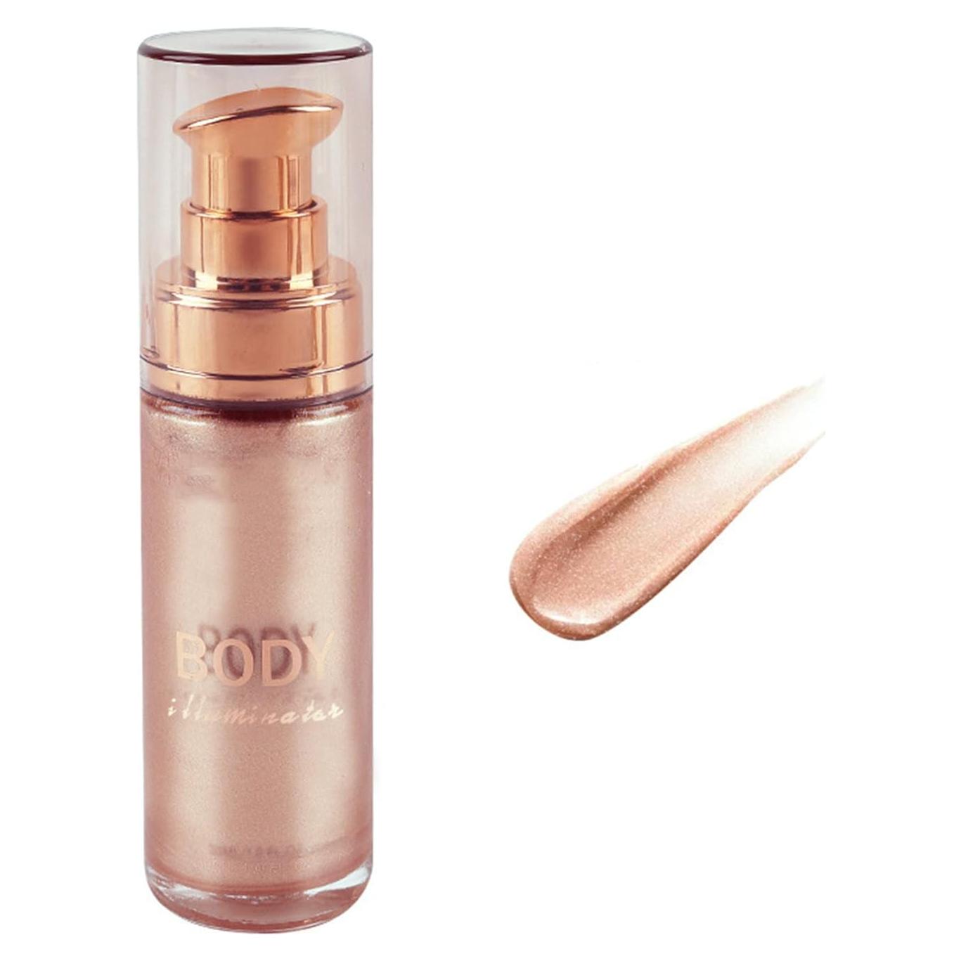 Iluminador Corporal MAEPEOR 30 ML Oro Champán Impermeable