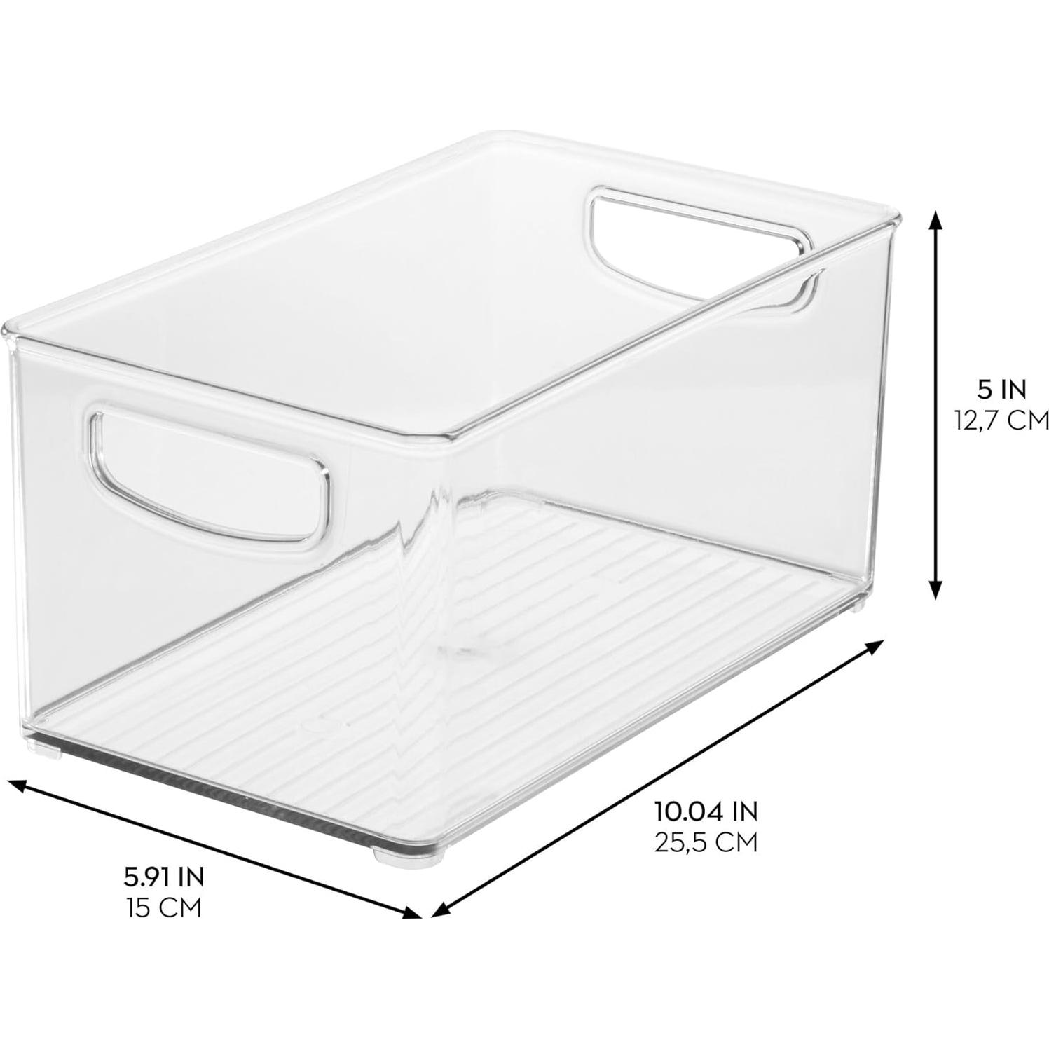 Contenedor Apilable iDesign para Despensa 25,4x15,2x12,7cm