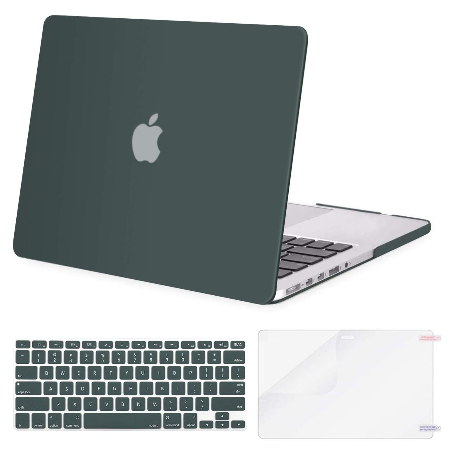 Funda Dura MOSISO para MacBook Pro Retina 13" Verde