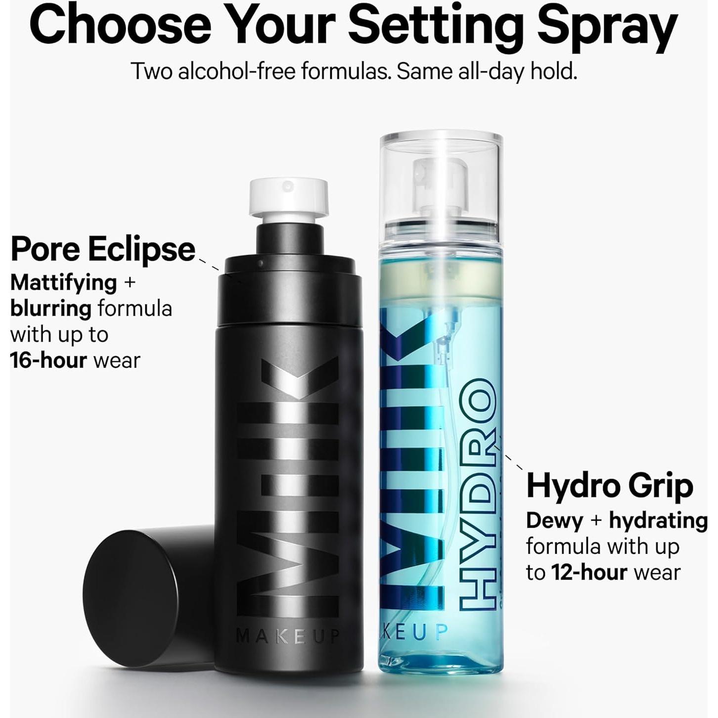 Spray Matificante Pore Eclipse Milk Makeup 40 ml - Controla Brillo y Difumina Poros