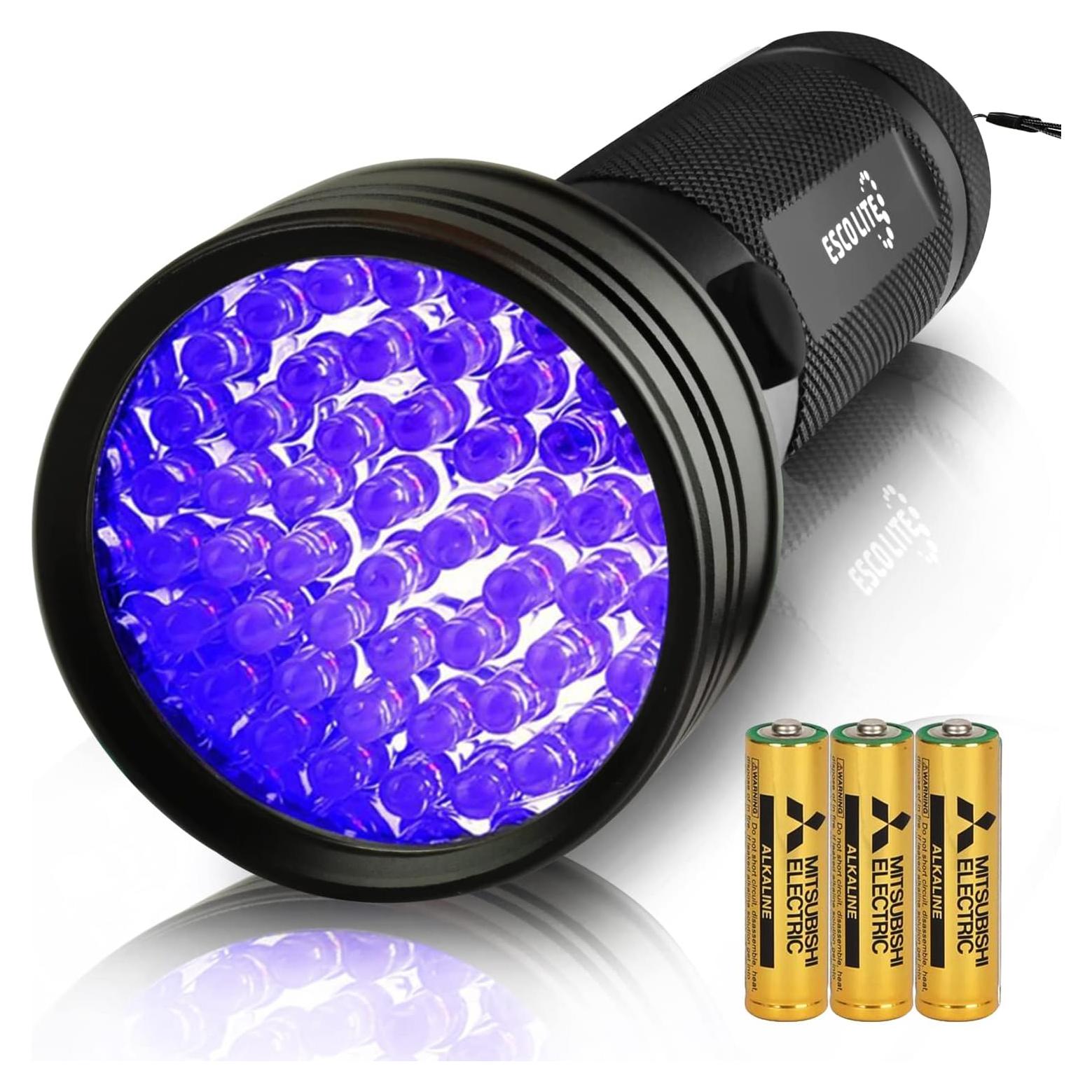 Linterna UV Escolite 51 LED para detección de orina