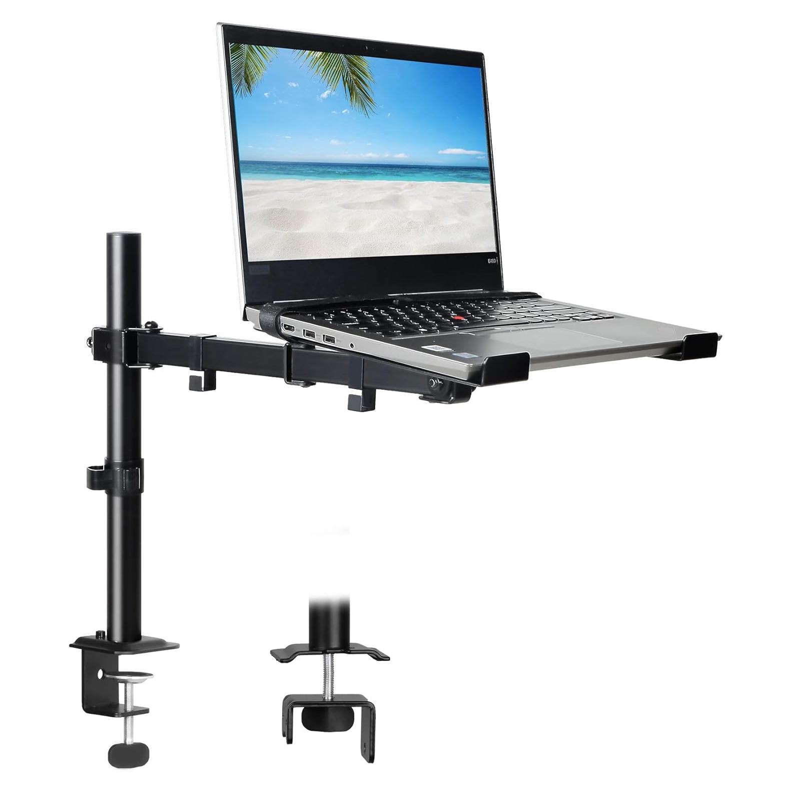 Soporte de Escritorio para Laptop UPGRAVITY Negro Ajustable