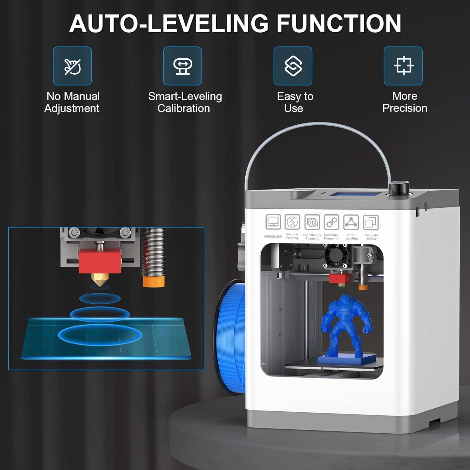 Impresora 3D HEPHI3D TINA2 Mini con Nivelación Automática
