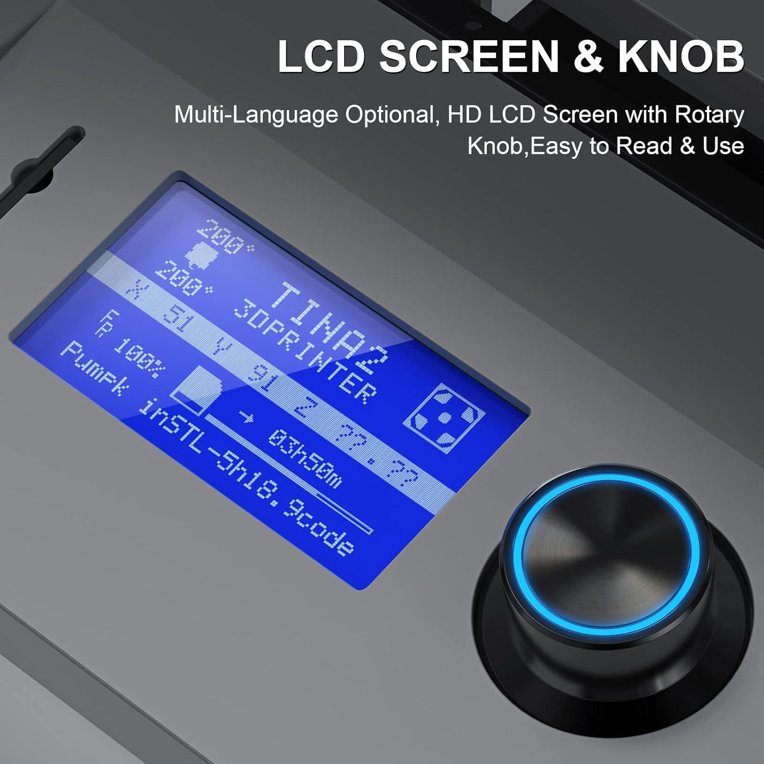 Impresora 3D HEPHI3D TINA2 Mini con Nivelación Automática