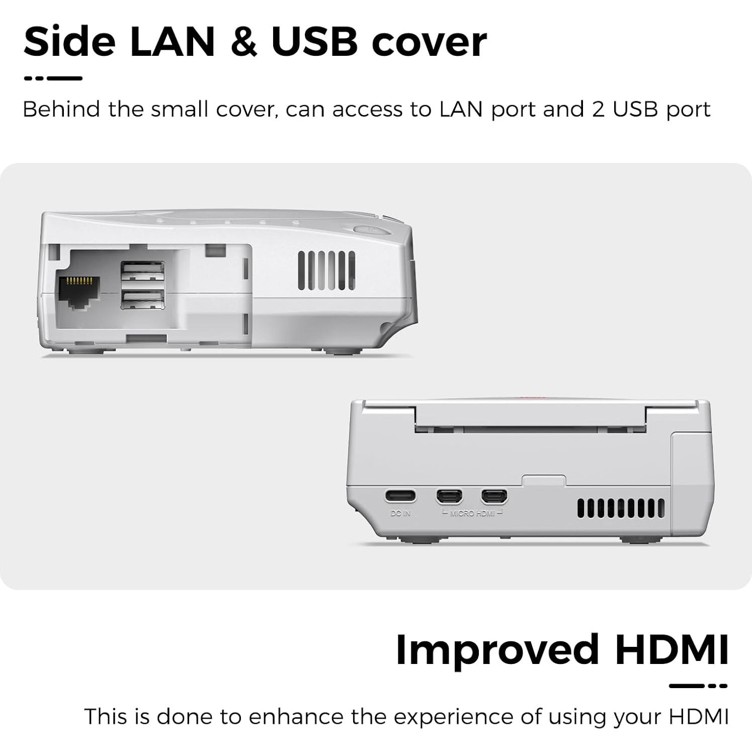 Caja RetroFlag Dreamcase para Raspberry Pi 5 con Refrigeración