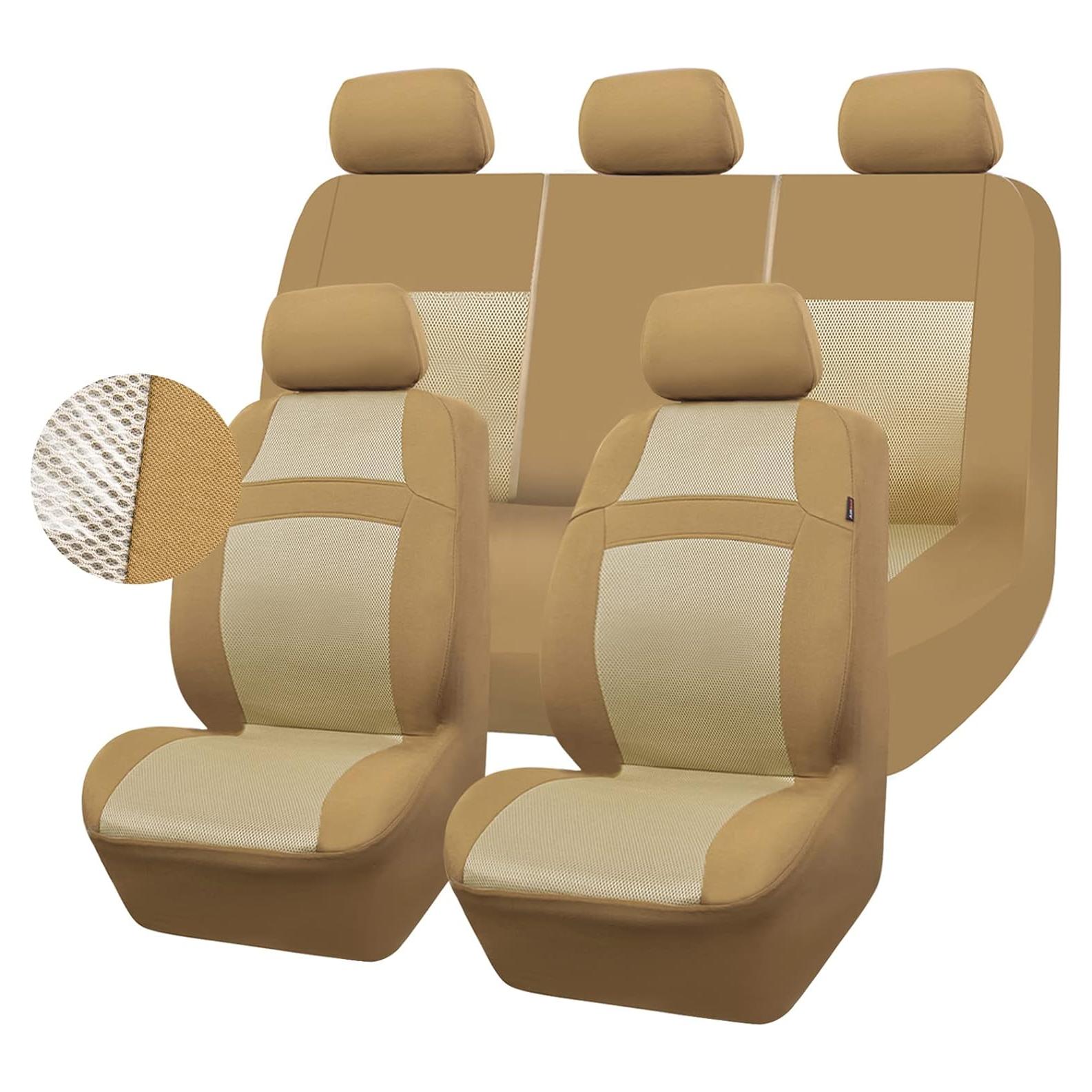 Funda de Asiento CAR PASS Beige Completo Universal 3D