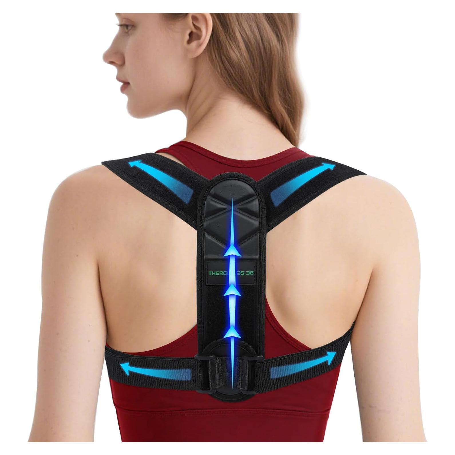 Corrector de Postura Ajustable Thergoni 35-36 para Hombres y Mujeres