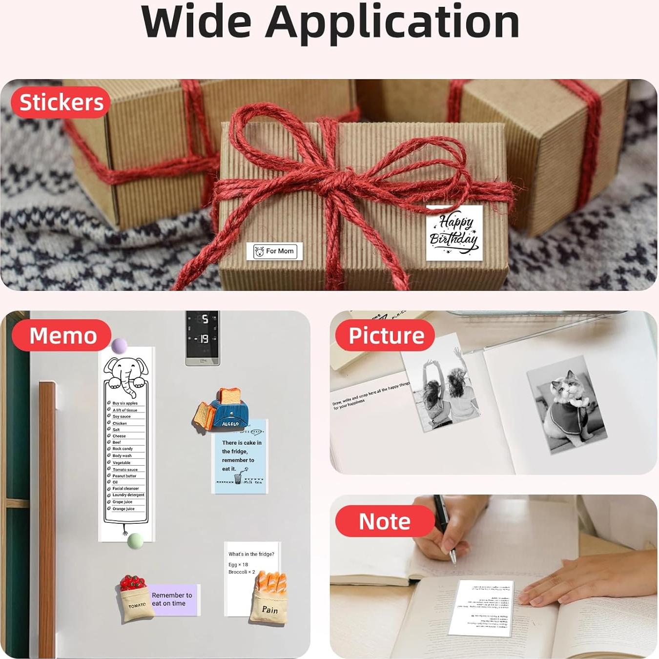 Impresora de Etiquetas ORGSTA S002 Bluetooth Térmica Portátil