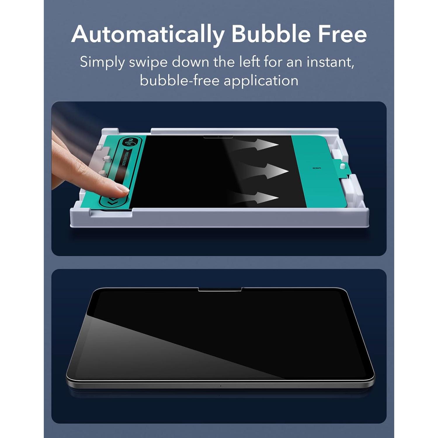 Protector de Pantalla ESR para iPad Pro 13" 2024 - Vidrio Templado