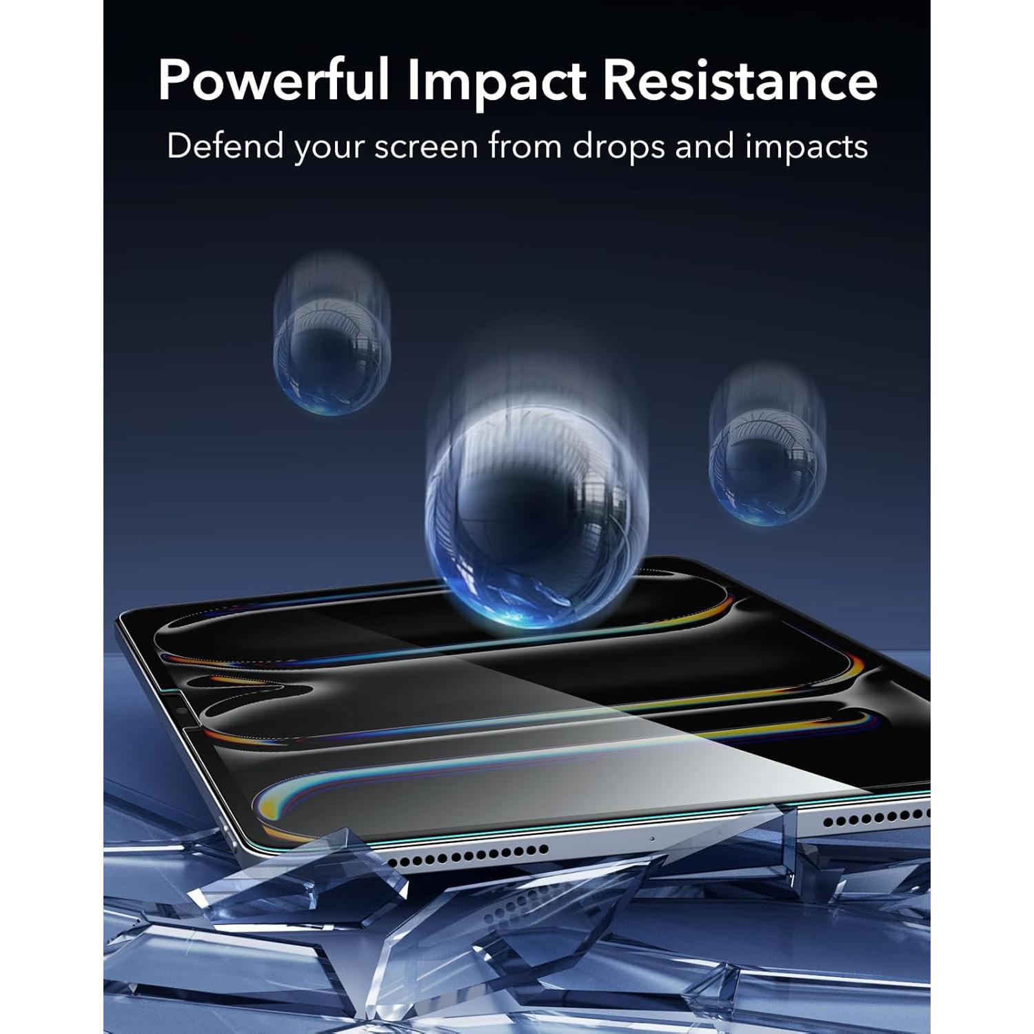 Protector de Pantalla ESR para iPad Pro 13" 2024 - Vidrio Templado