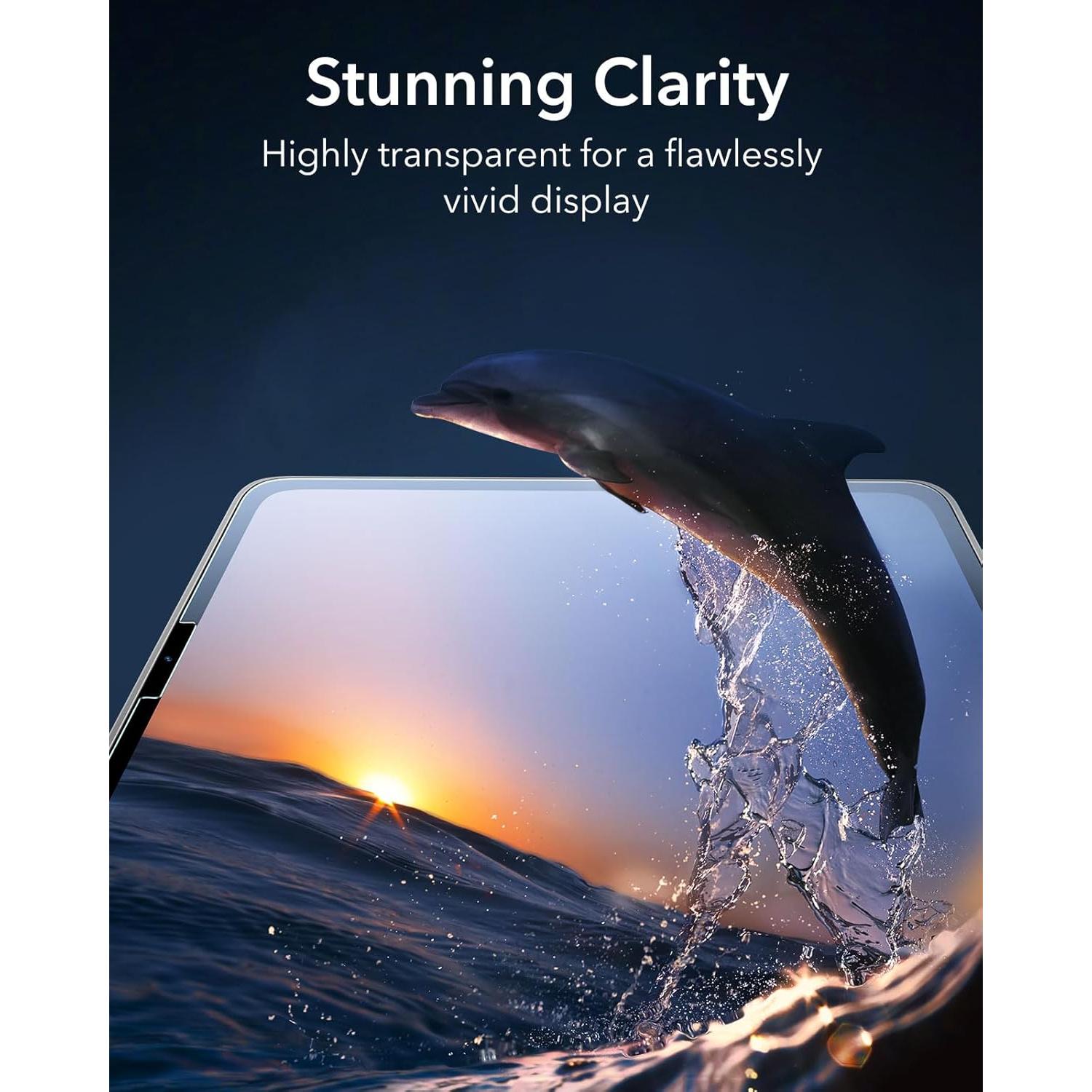 Protector de Pantalla ESR para iPad Pro 13" 2024 - Vidrio Templado