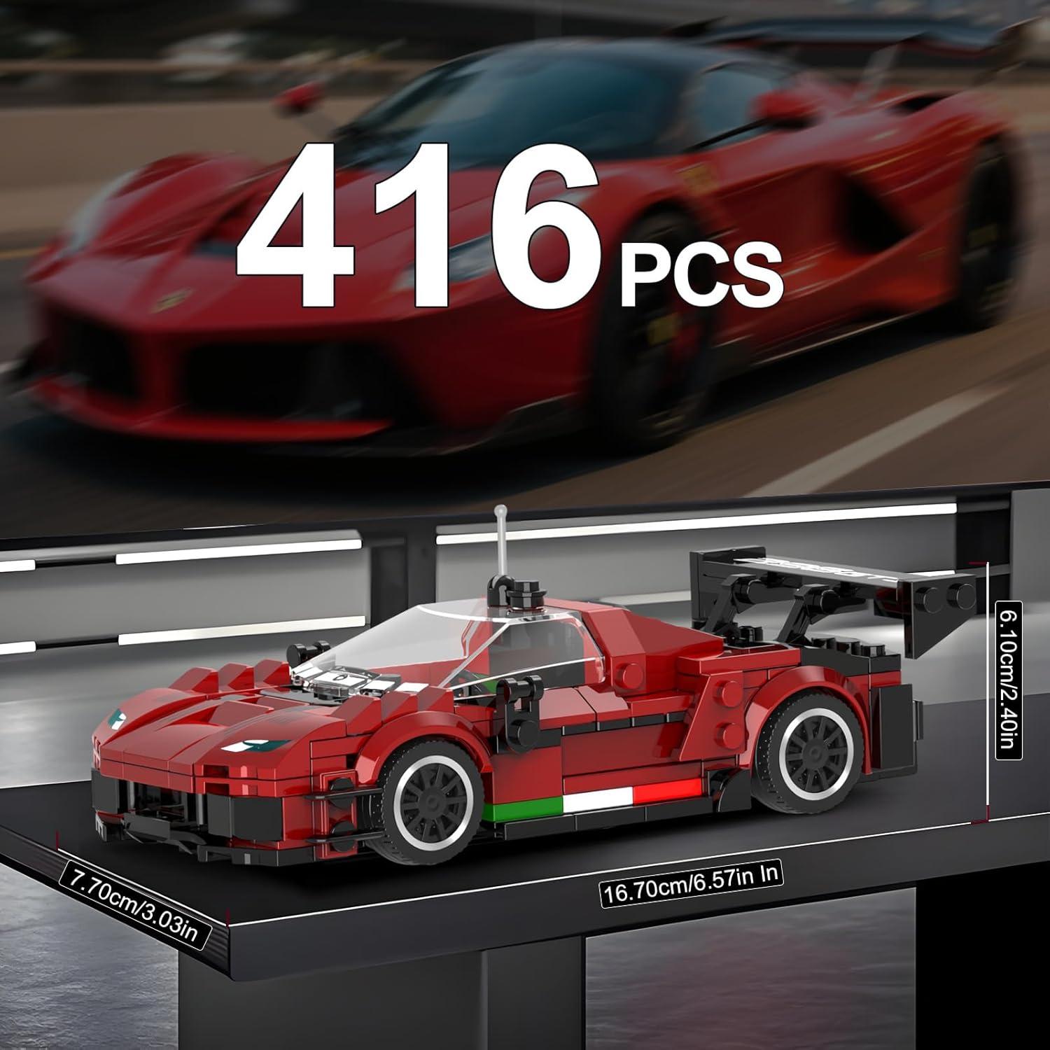 Set de Bloques de Construcción Mould King F296 GT3 416 Piezas