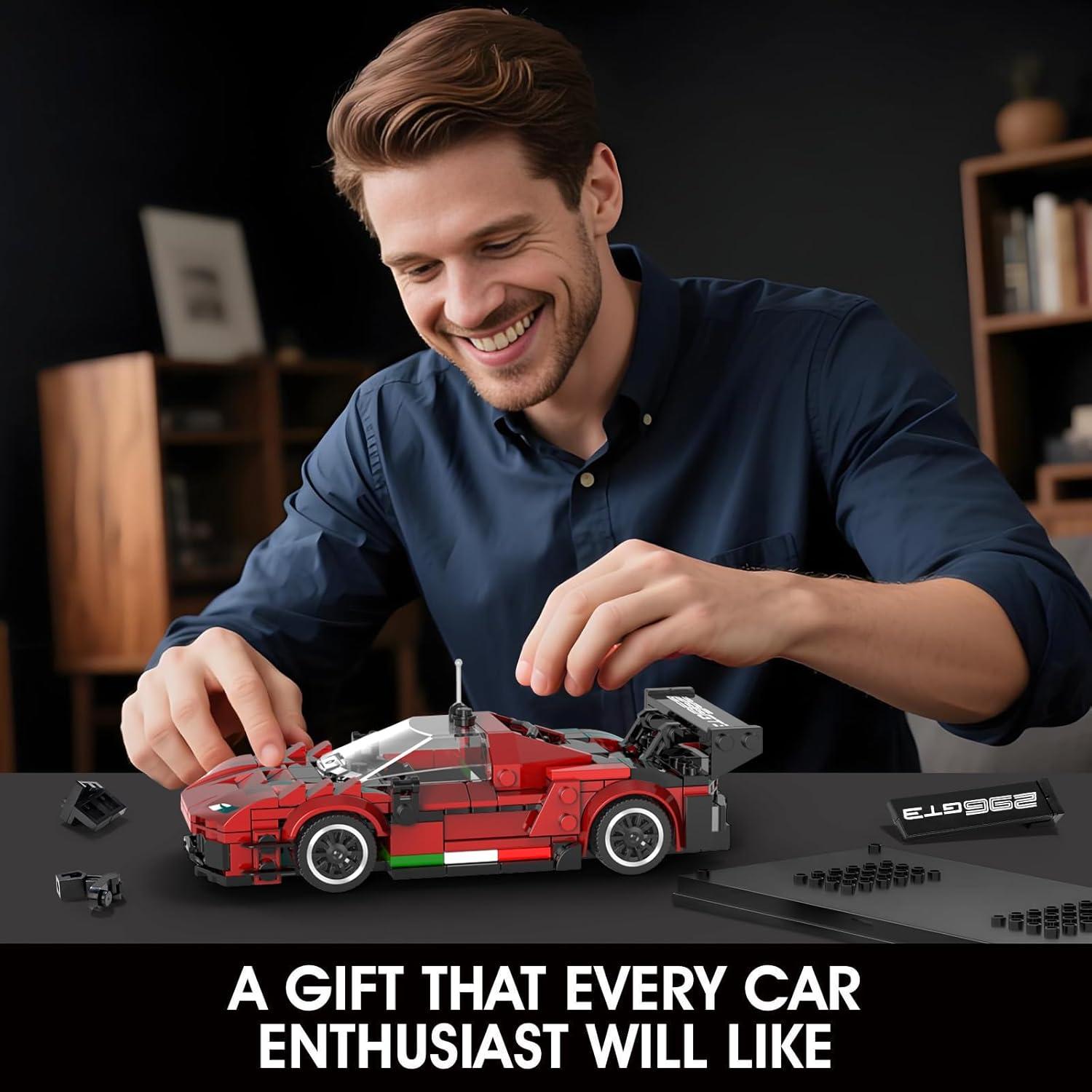 Set de Bloques de Construcción Mould King F296 GT3 416 Piezas