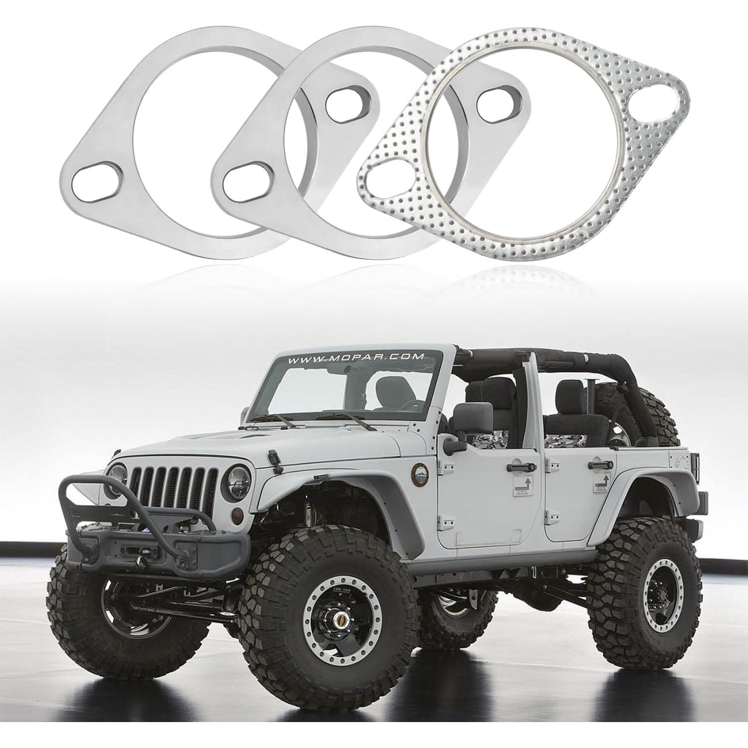 Kit de Reparación de Brida de Escape Aokdom 2.25" Acero Inoxidable