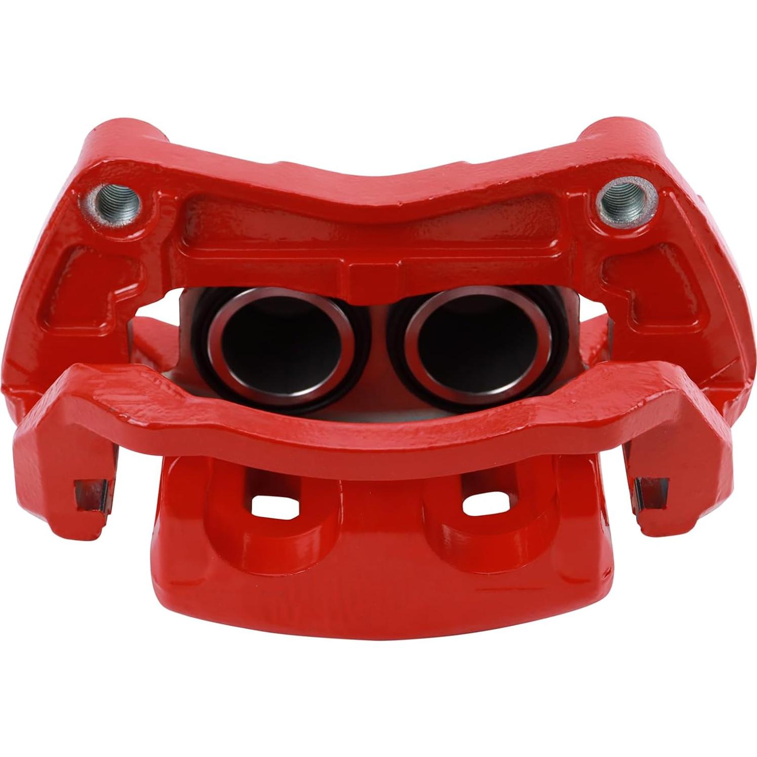 Juego de Calipers de Freno TRQ Rojo 2 Piezas Compatible Nissan/Infiniti