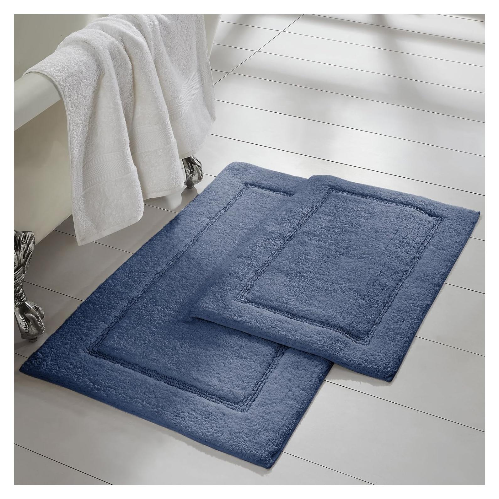 Conjunto de Alfombrillas de Baño Antideslizantes Amrapur 2 Piezas