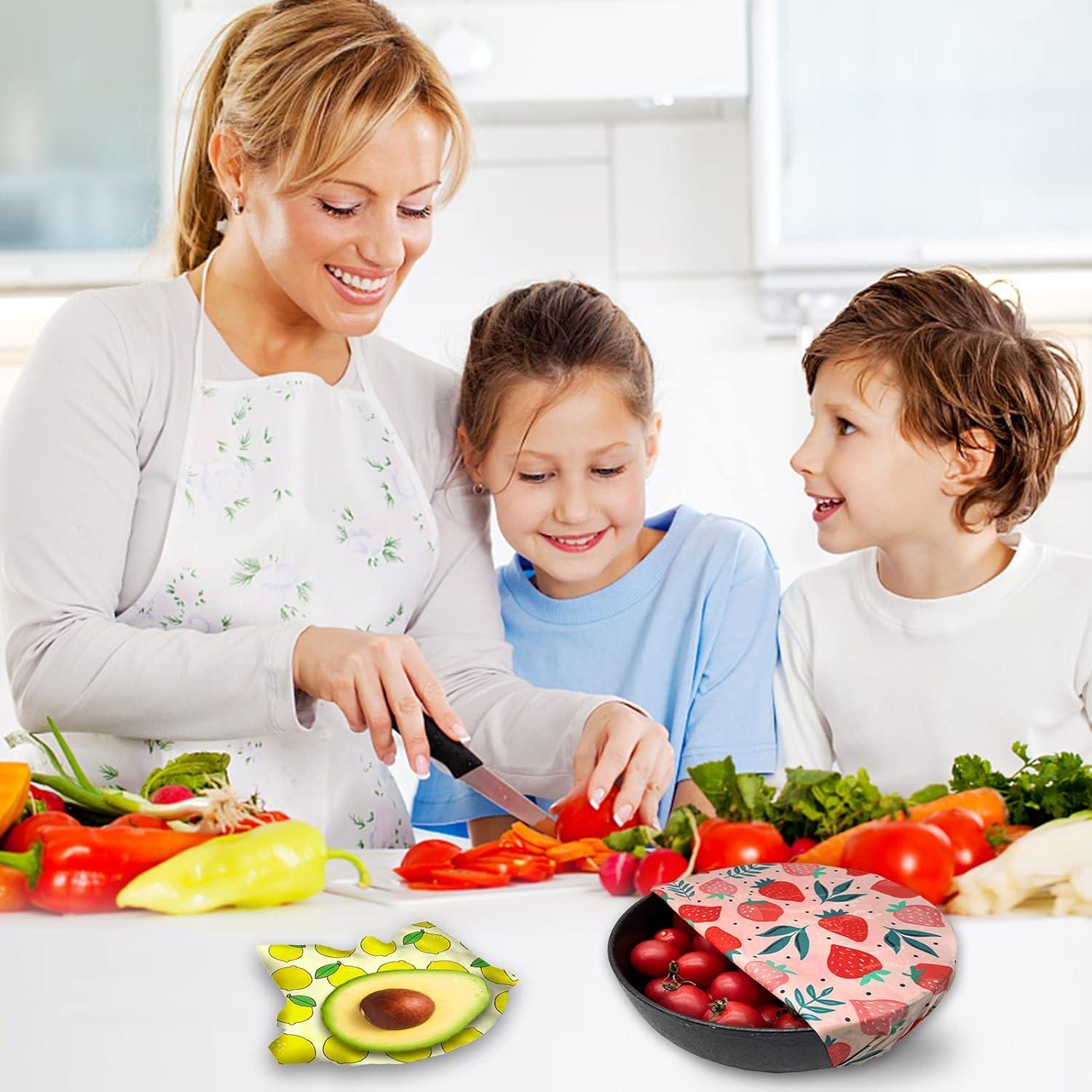 Envolturas de Cera de Abeja Reutilizables PICcircuit - 9 Piezas