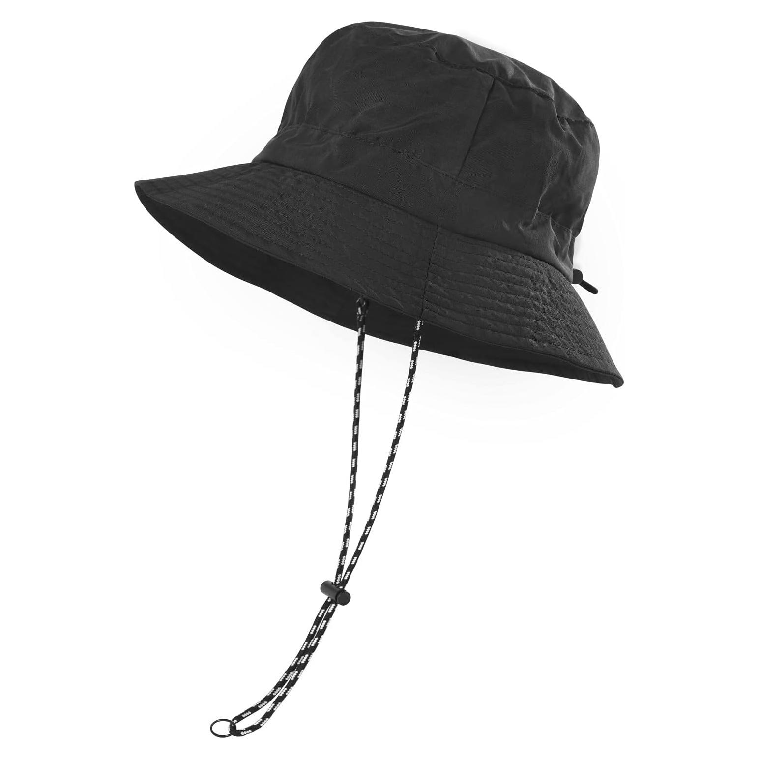Sombrero de Cubo Plegable FEICUI UV Unisex Negro