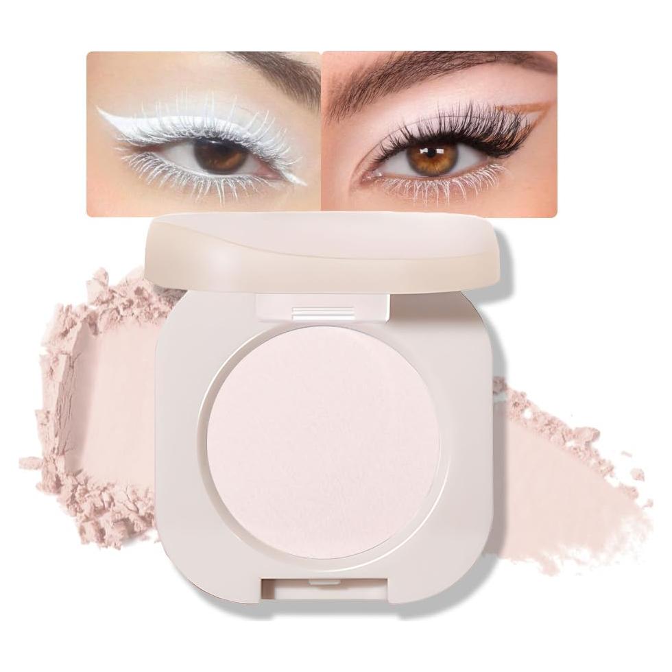 Paleta de Sombra de Ojos Mate FeiCuiYun 01 Blanca 17.86g