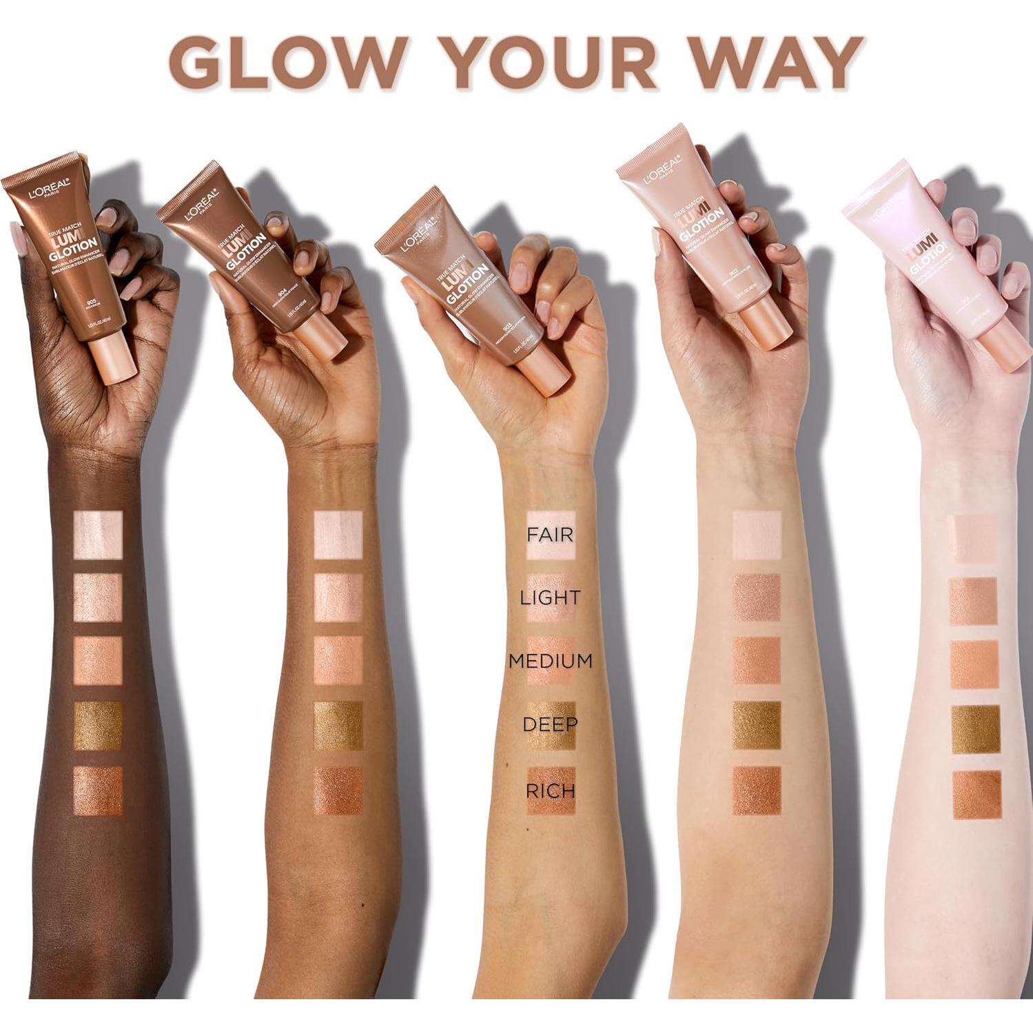 Iluminador Líquido L'Oreal Paris Lumi Glotion 40 ml 901 Justo