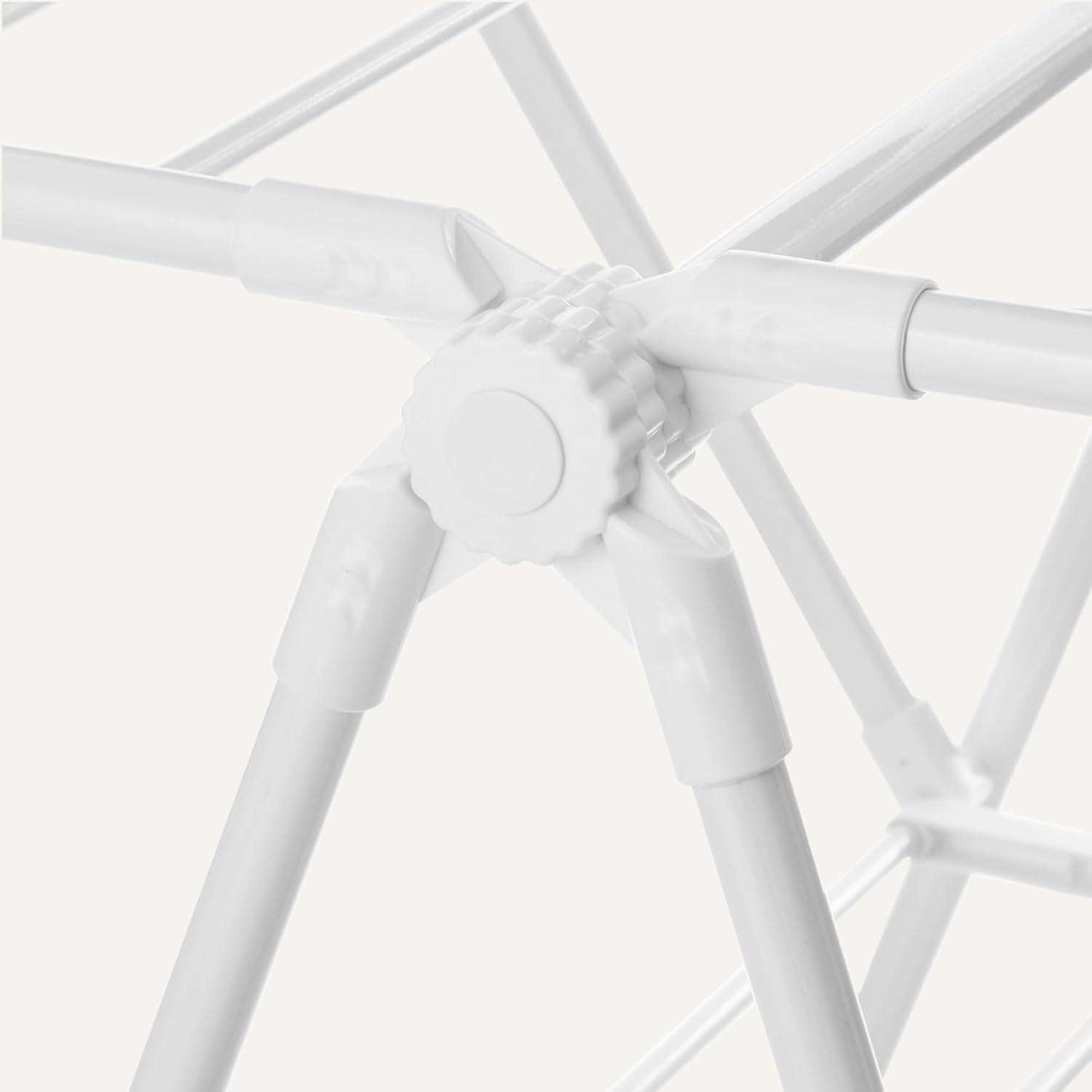 Estante de Secado de Ropa Plegable Amazon Basics 154.94x59.94 cm