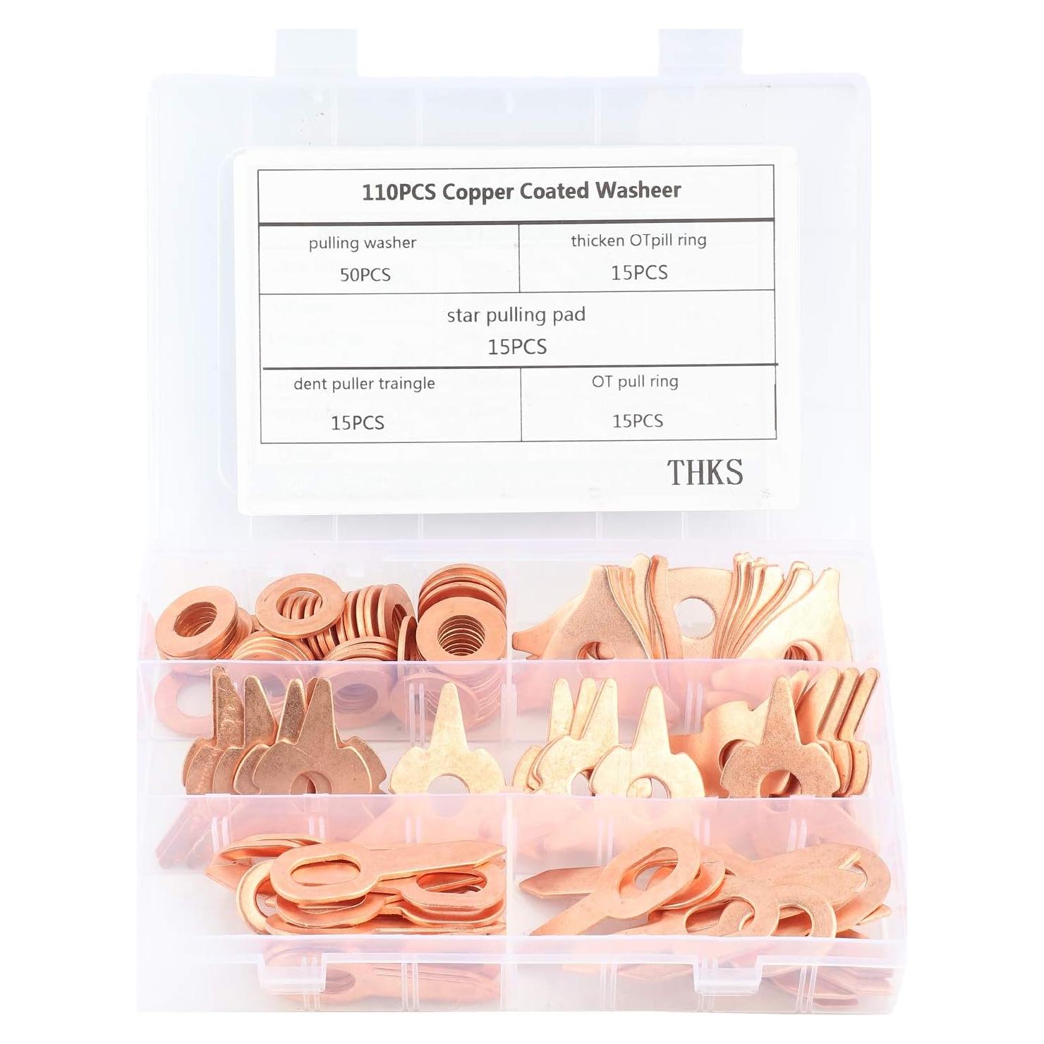 Kit 110pcs Anillos de Tirón Abolladuras Chazcool