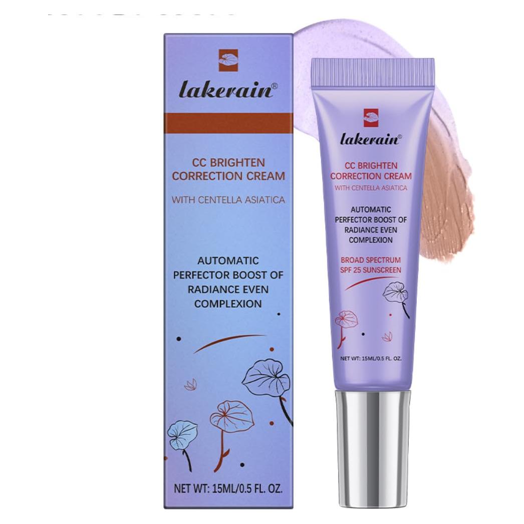 Crema CC Correctora de Color Lakerain 15 ml Púrpura SPF 25