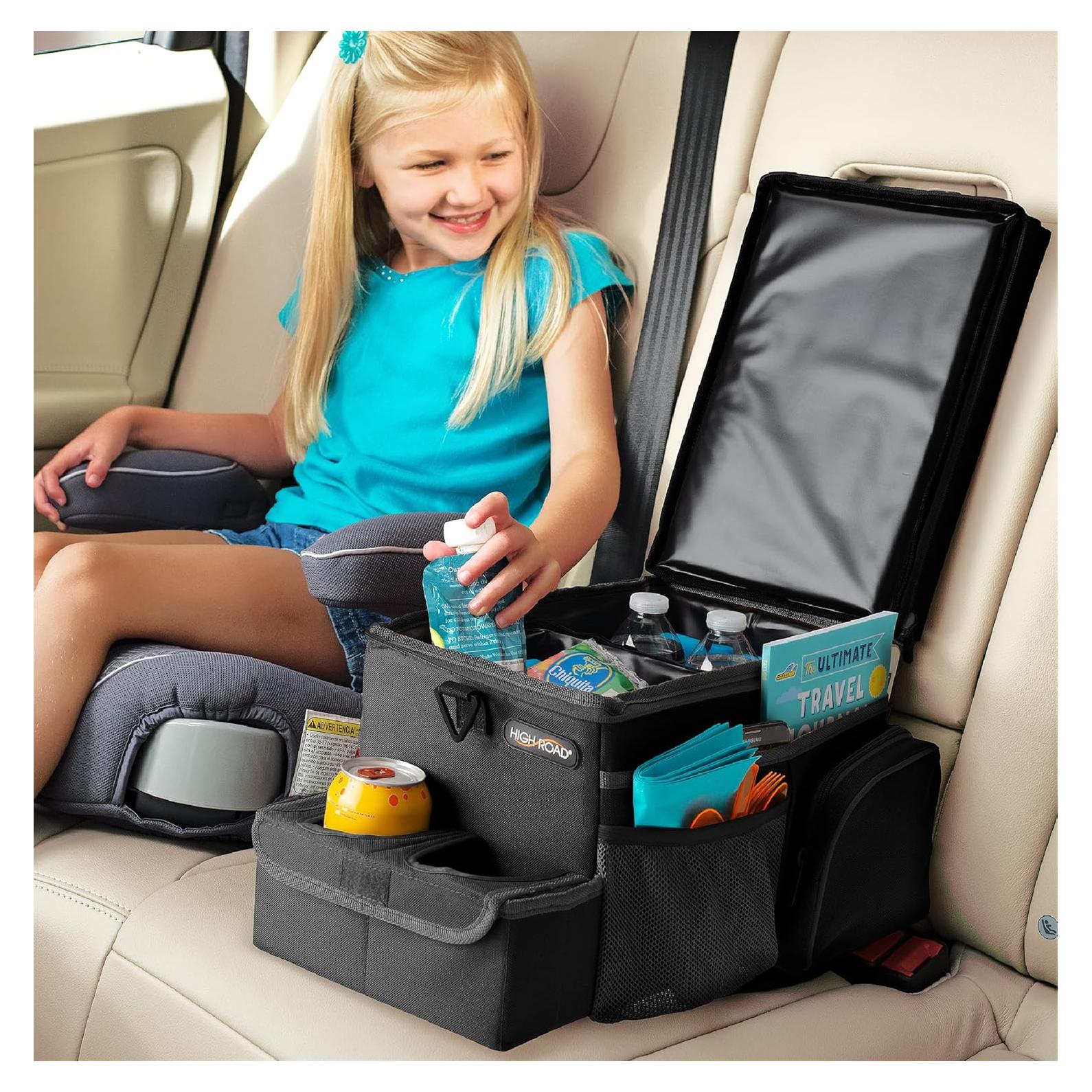 Organizador de Auto High Road CarHop Negro - Aislado y Multifuncional