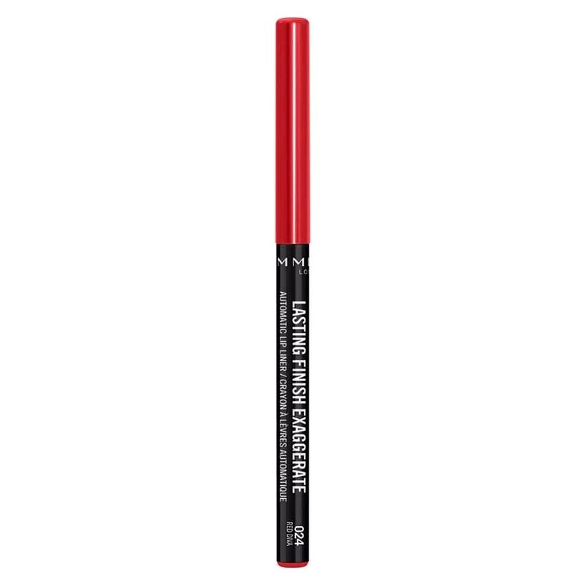 Delineador de Labios Rimmel Lasting Finish 024 Diva Roja 4g