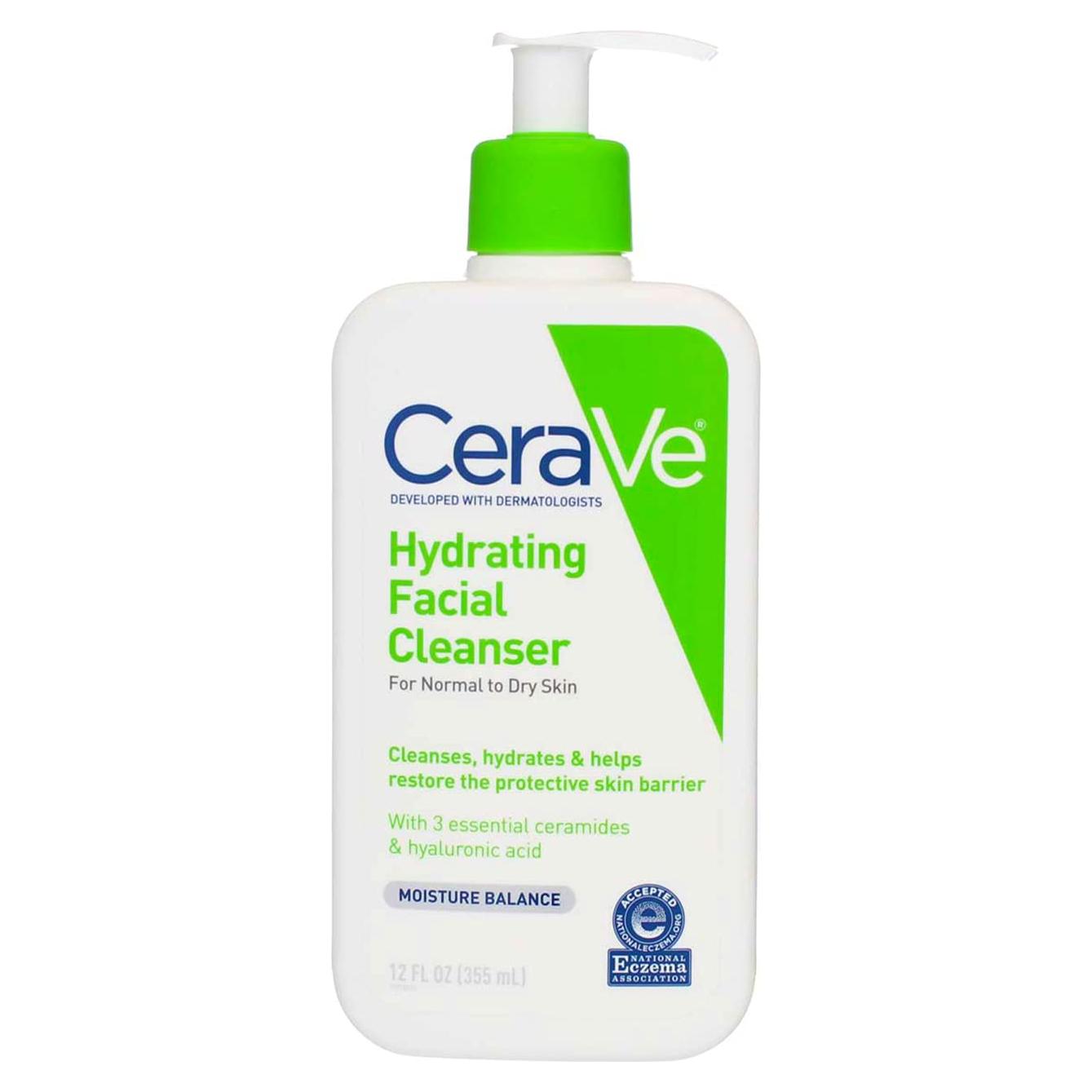 Limpiador Facial Hidratante CeraVe 355ml - Paquete de 5