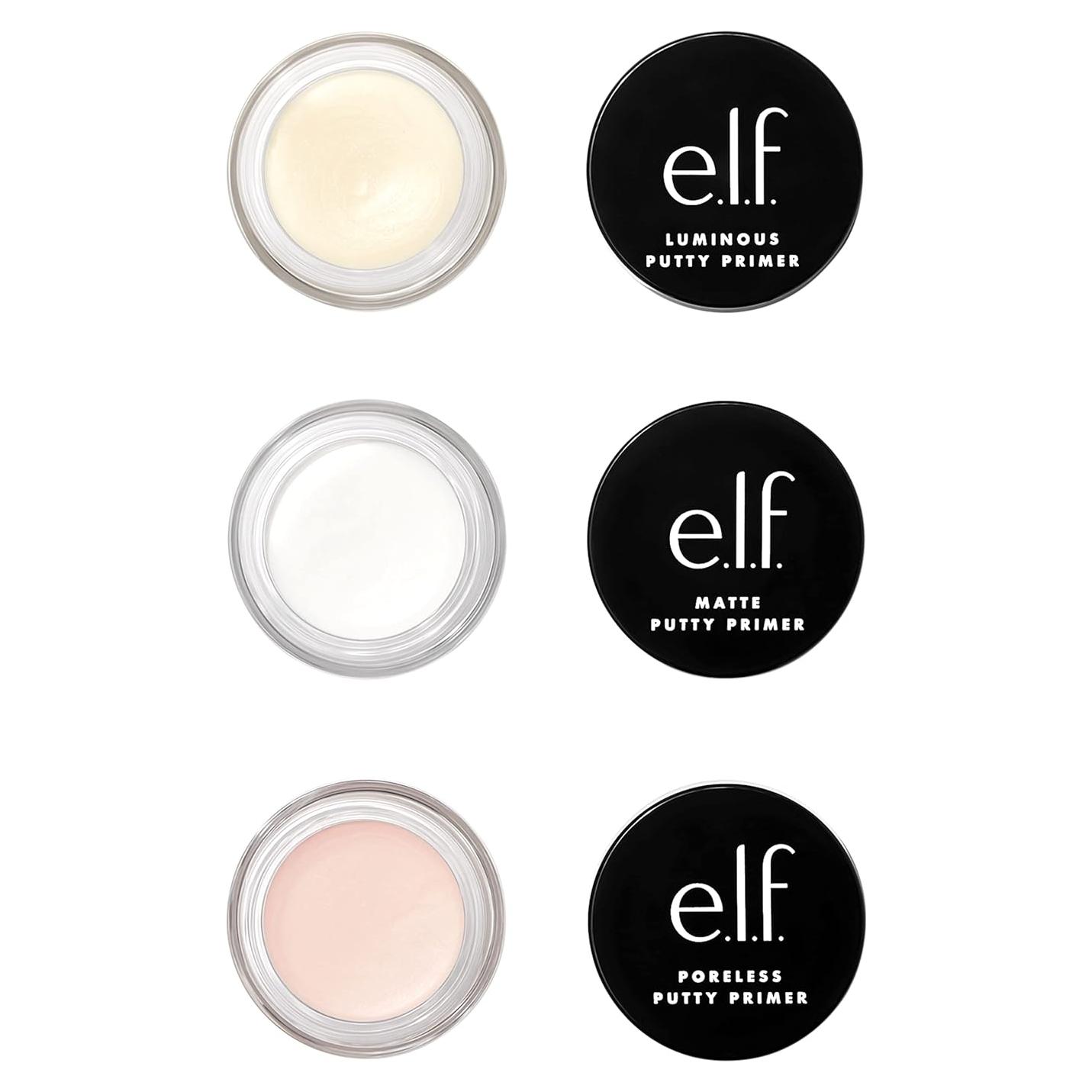 Trío de Primer Putty e.l.f. Cosmetics - 3 Primers 4g