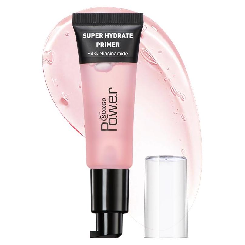 Primer Facial Hidratante Fovcos 23.66 ml - Gel Suave Rosa